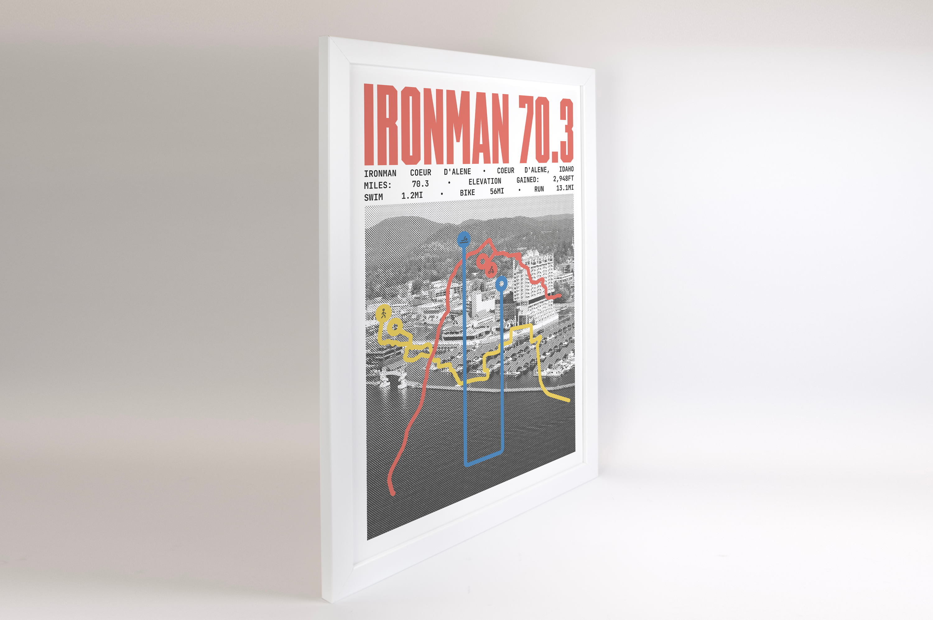 Ironman 70.3 Coeur D'alene Poster