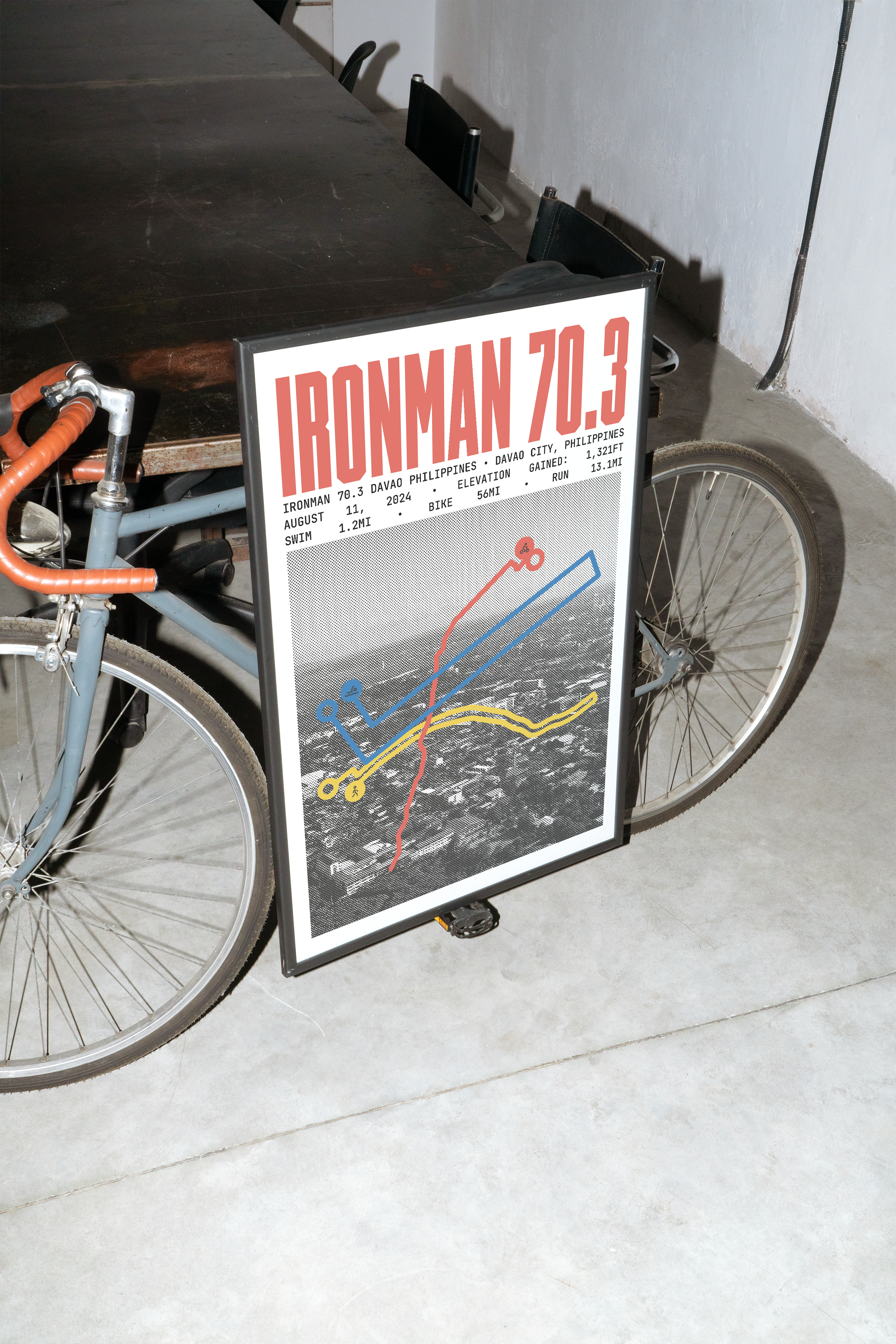 Ironman 70.3 Davao Philippines Poster