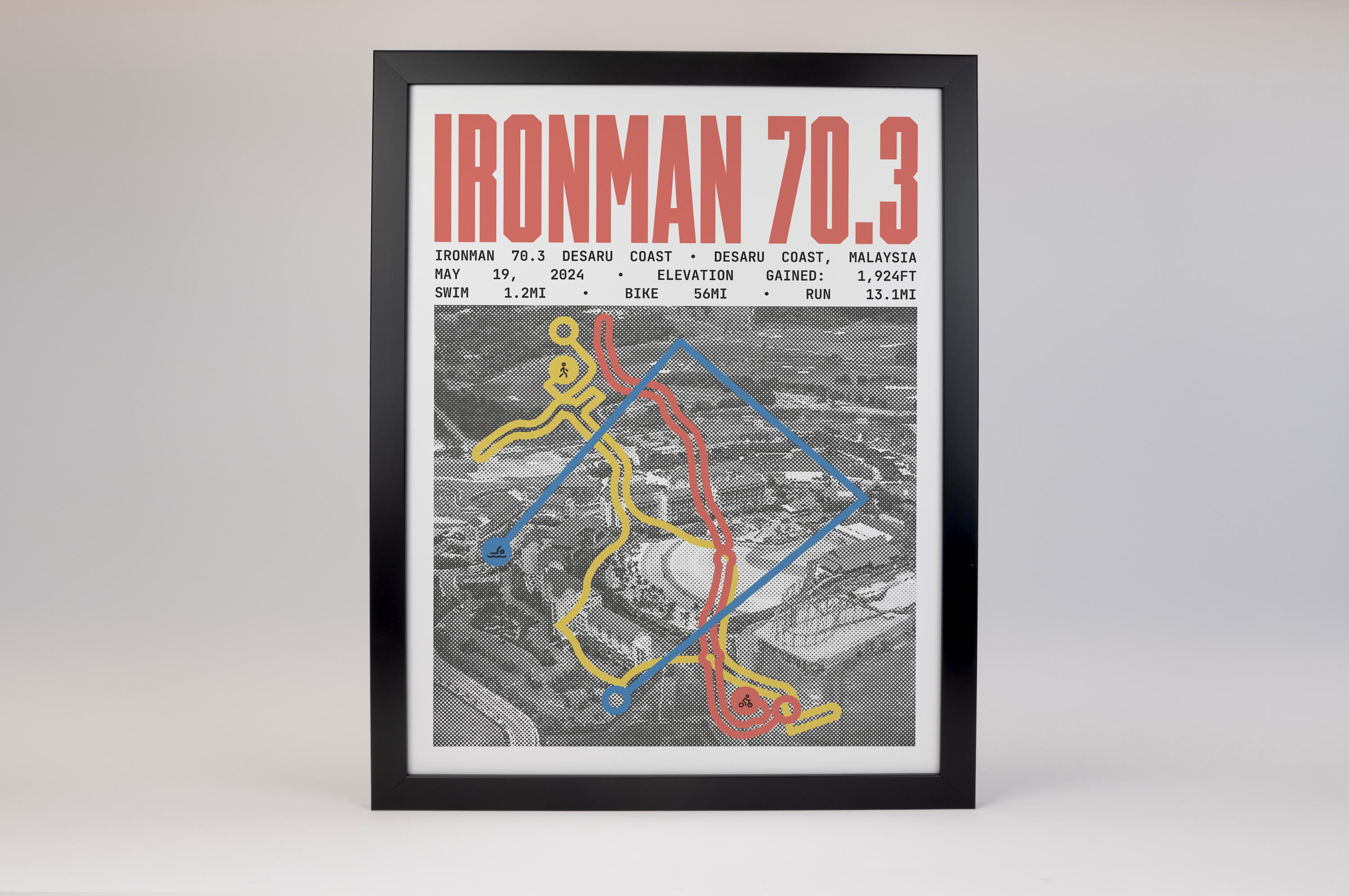 Ironman 70.3 Desaru Coast Poster