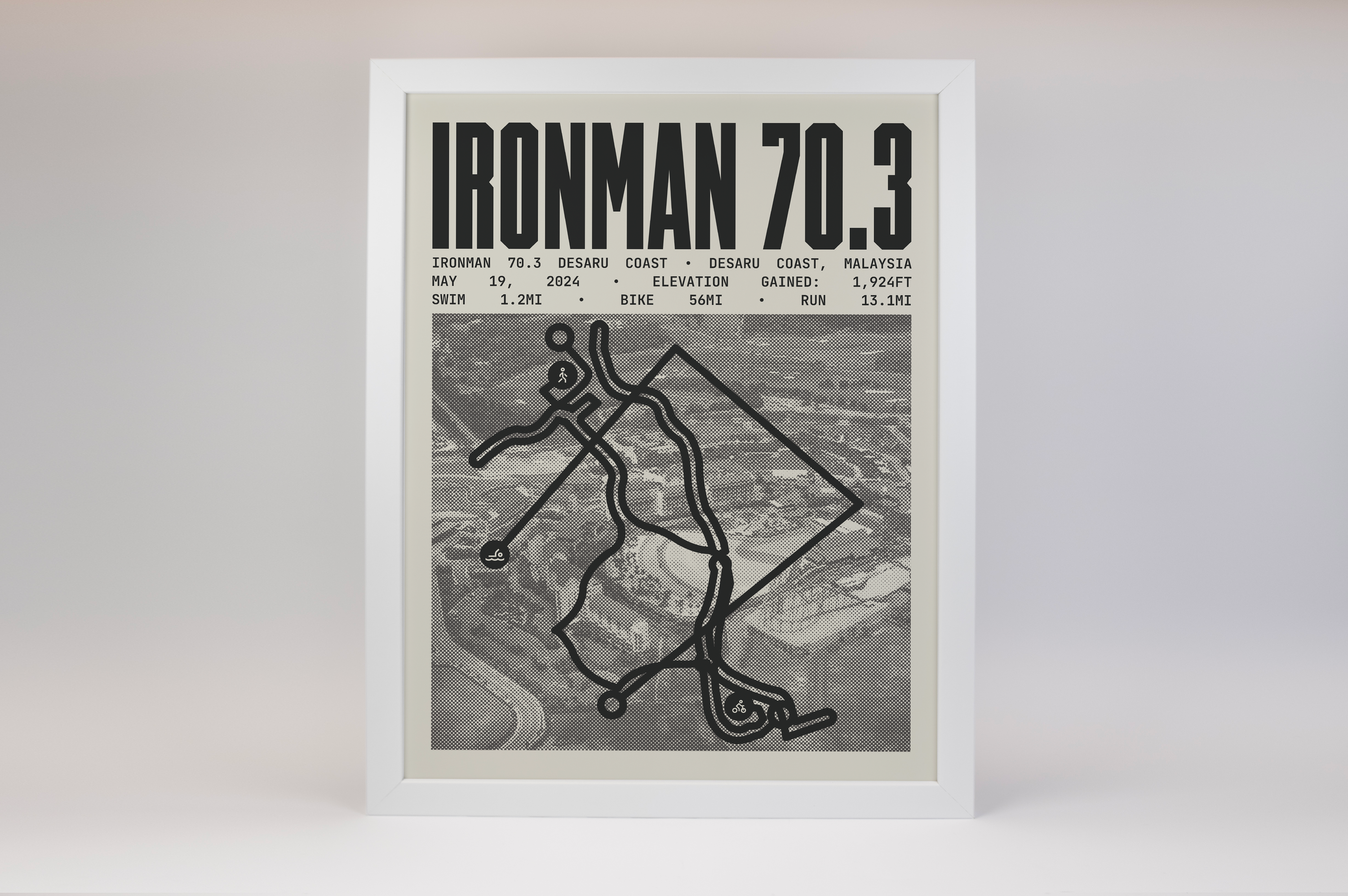 Ironman 70.3 Desaru Coast Poster