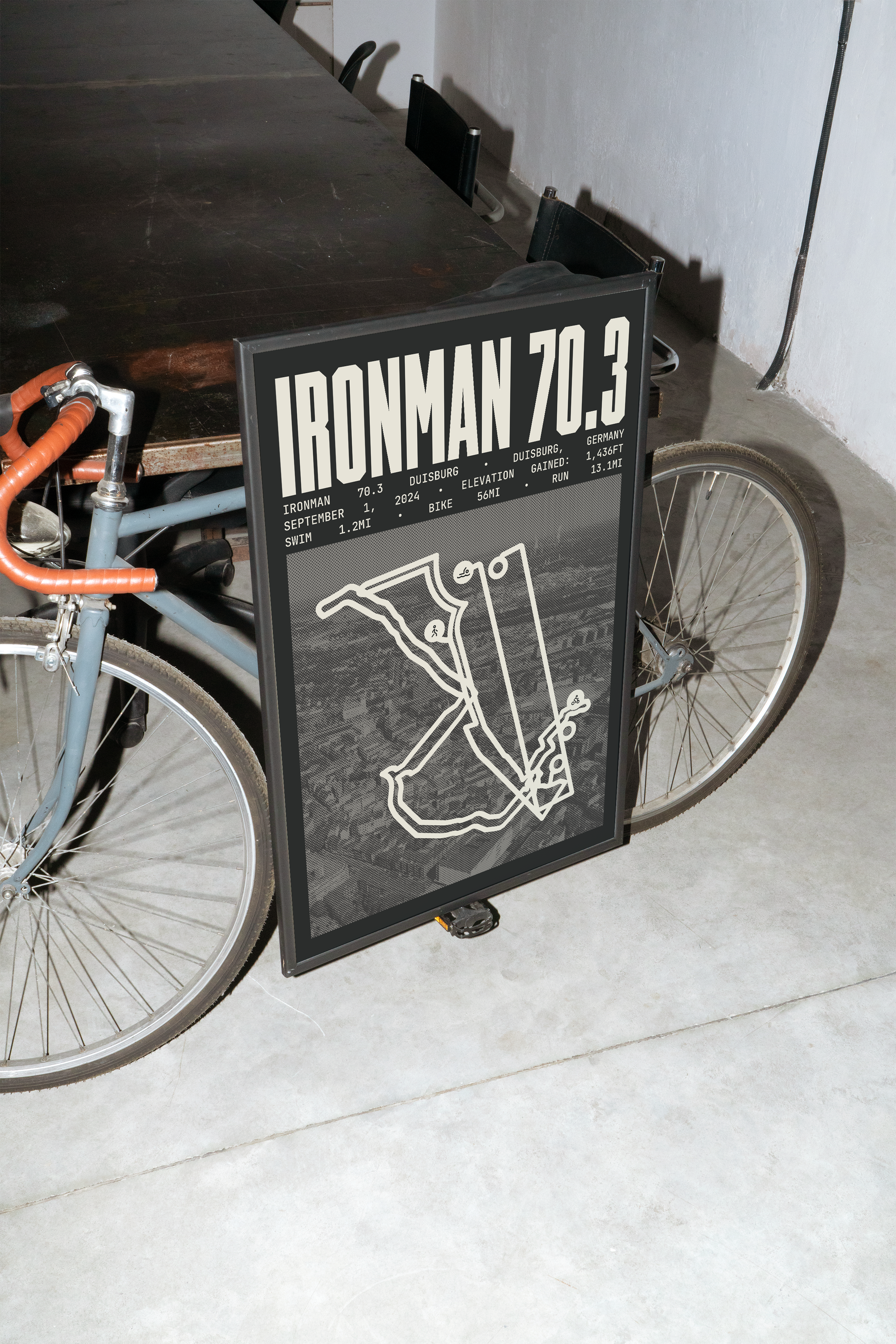 Ironman 70.3 Duisburg Poster