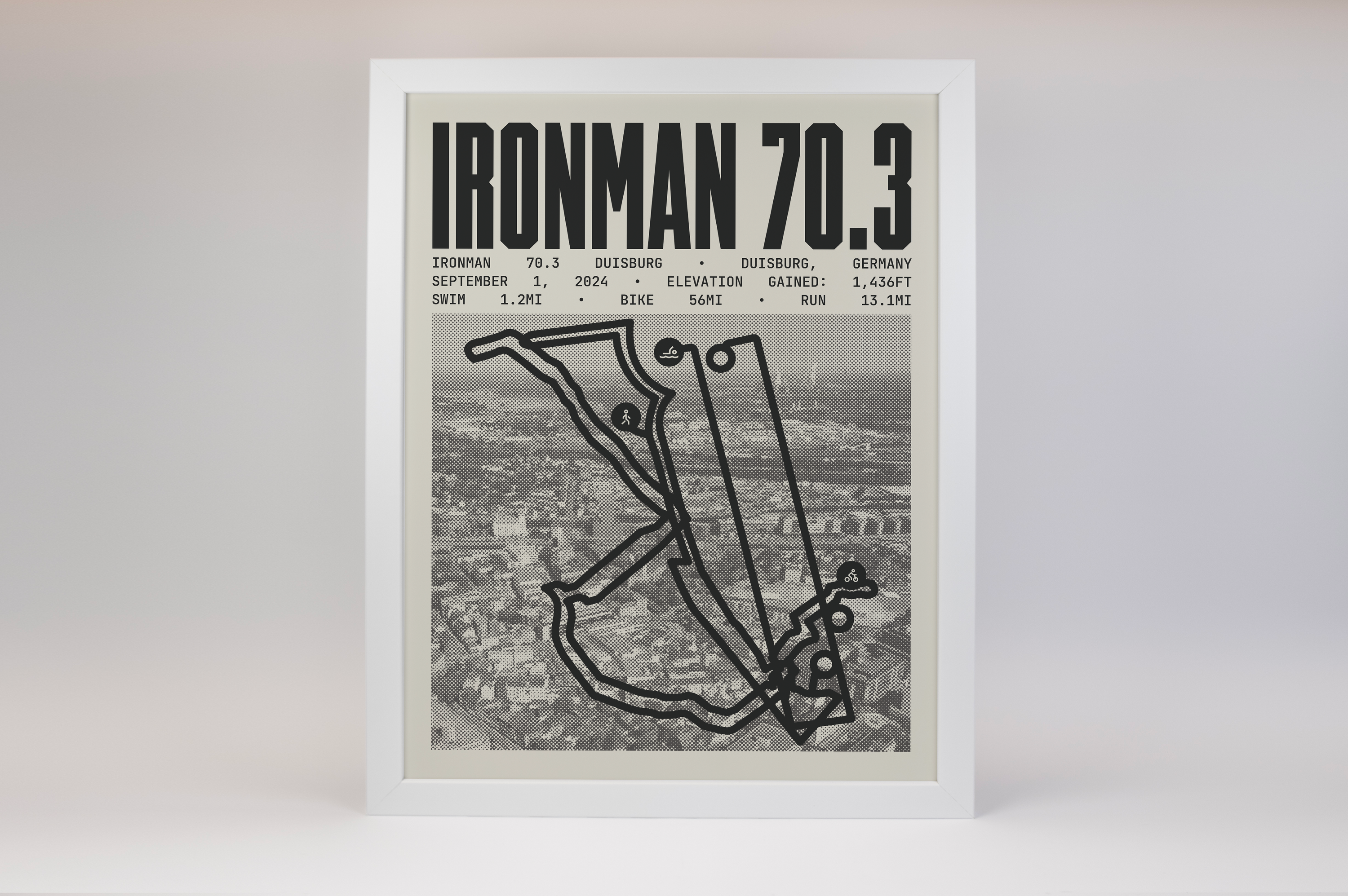 Ironman 70.3 Duisburg Poster