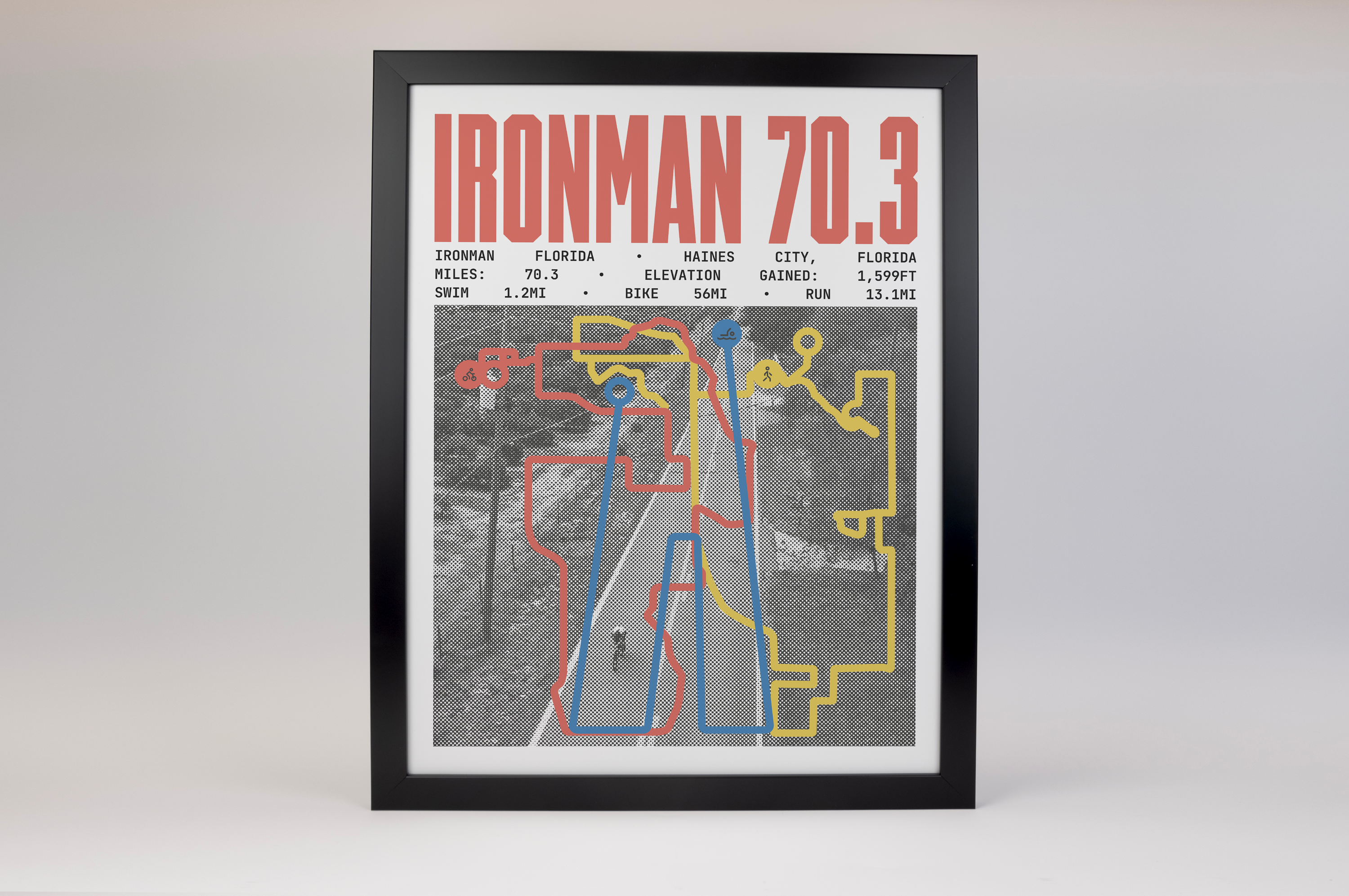 Ironman 70.3 Florida Poster