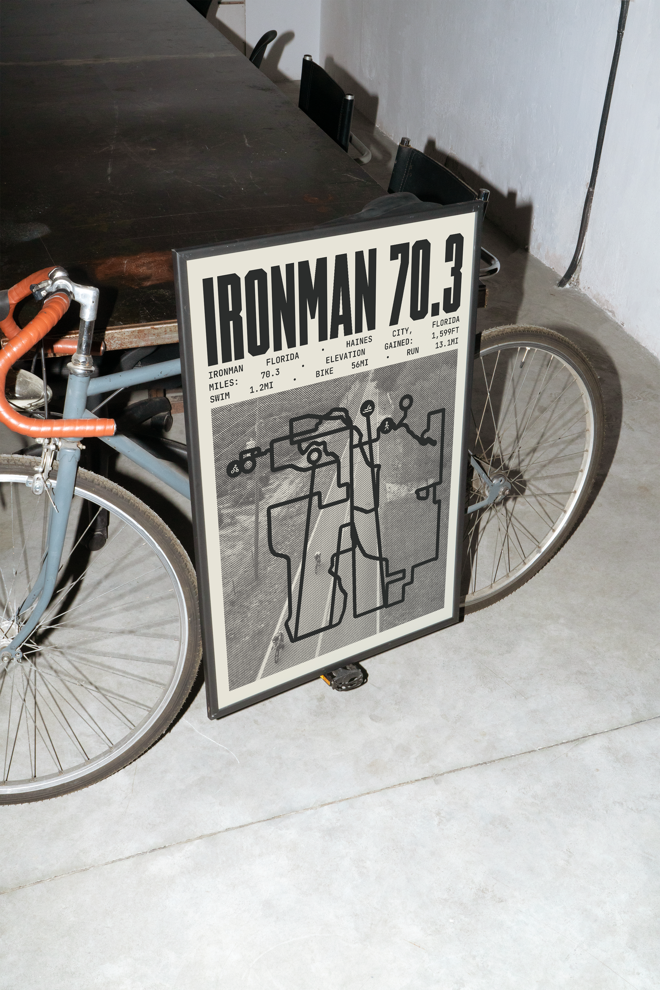 Ironman 70.3 Florida Poster