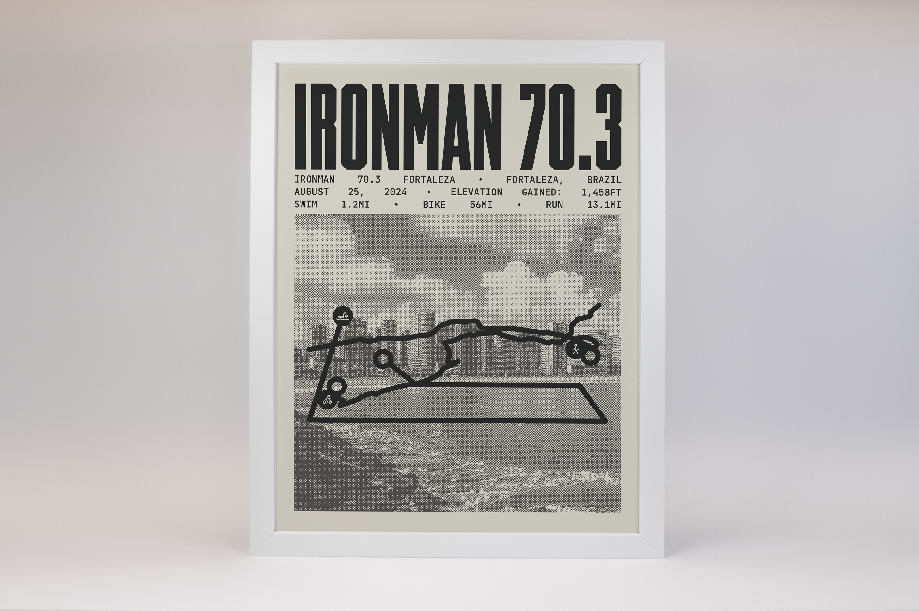 Ironman 70.3 Fortaleza Poster