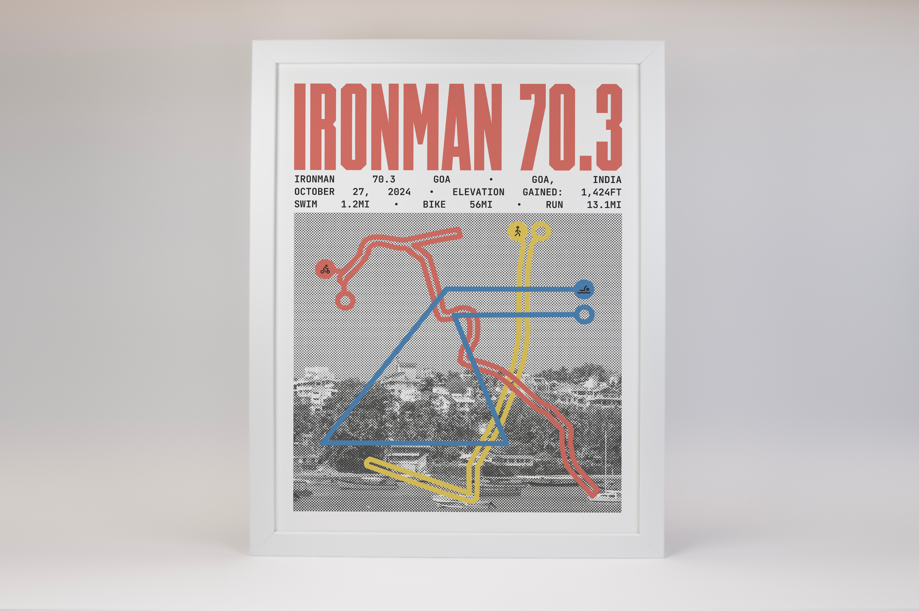 Ironman 70.3 Goa Poster