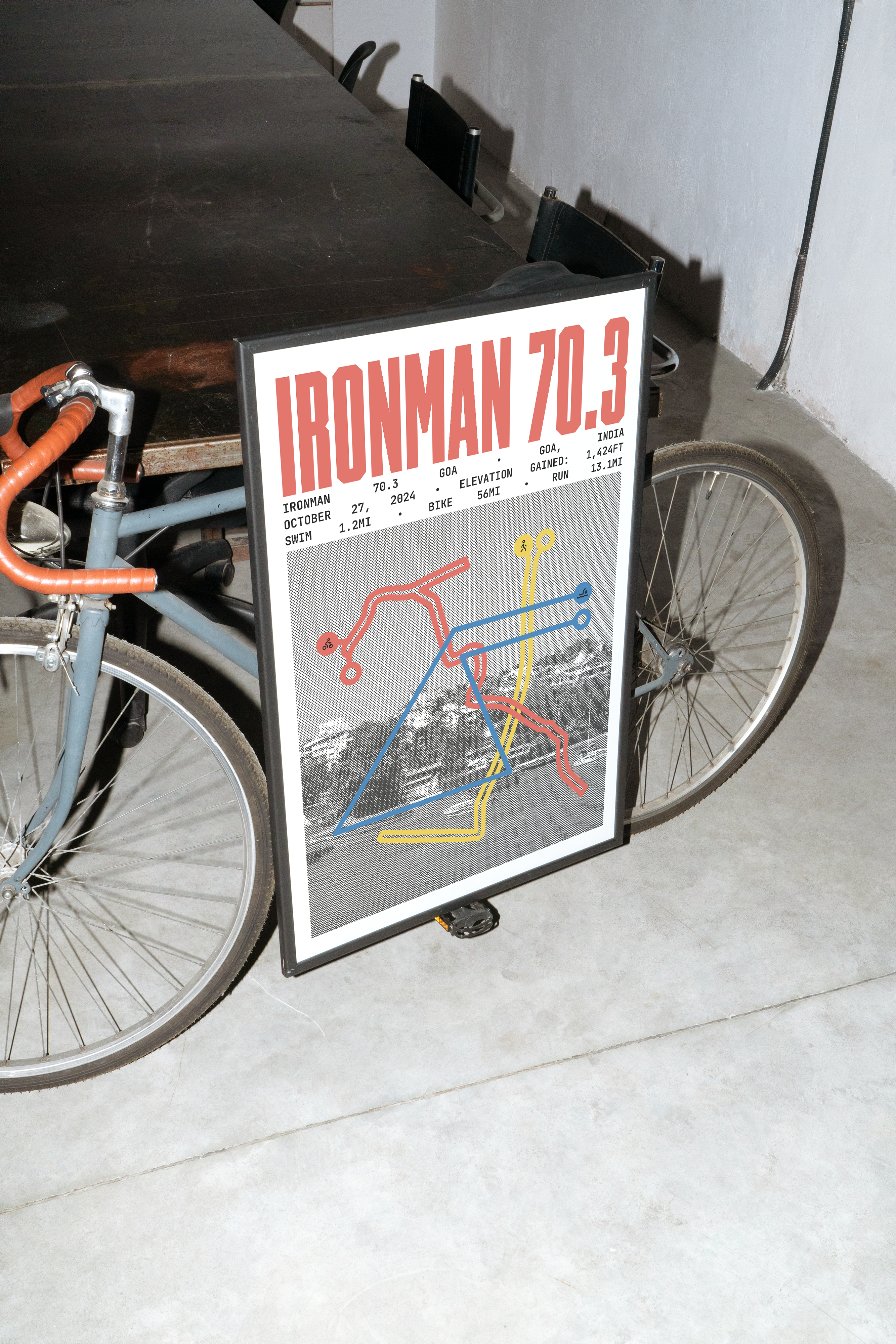 Ironman 70.3 Goa Poster