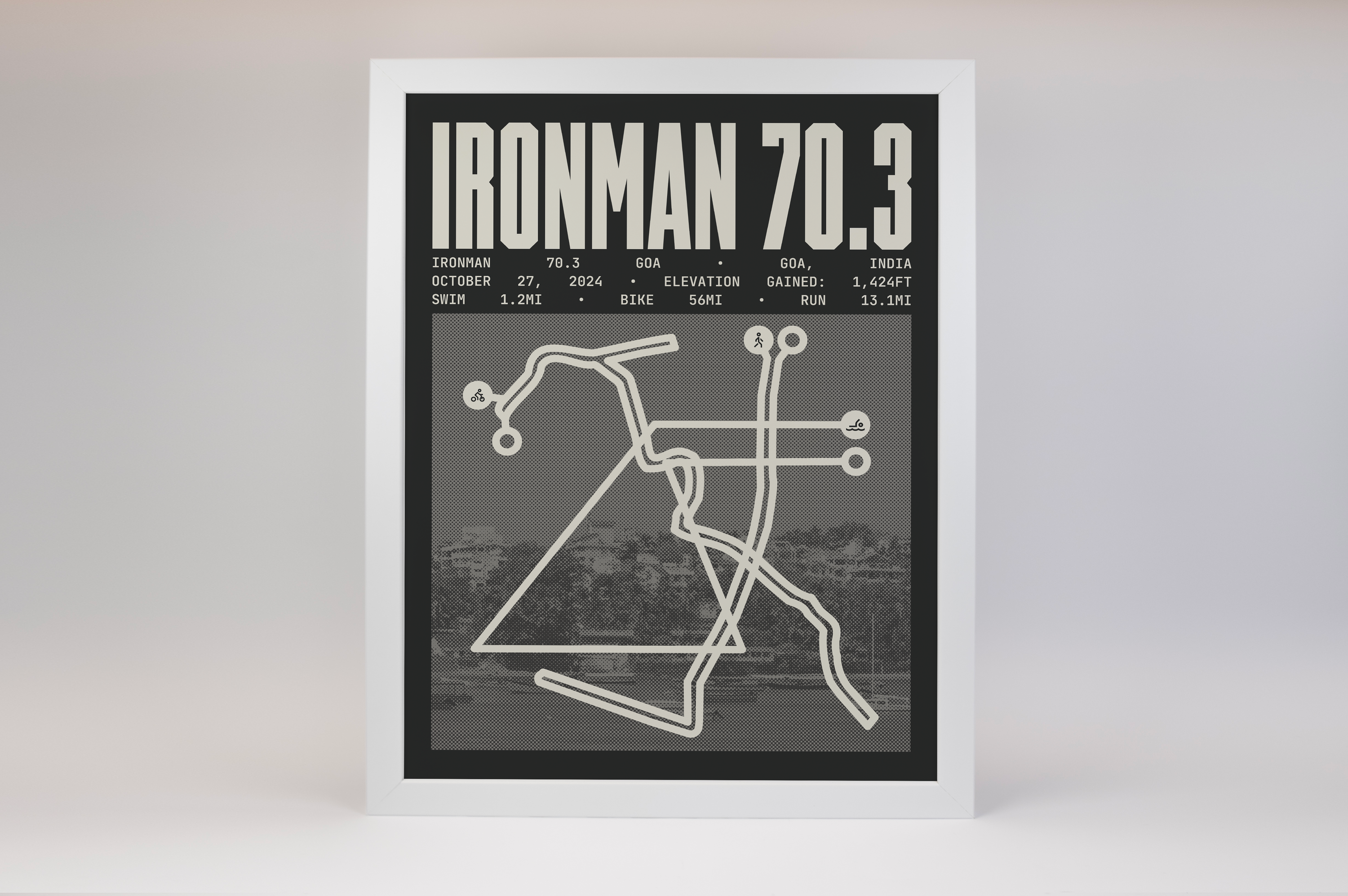 Ironman 70.3 Goa Poster