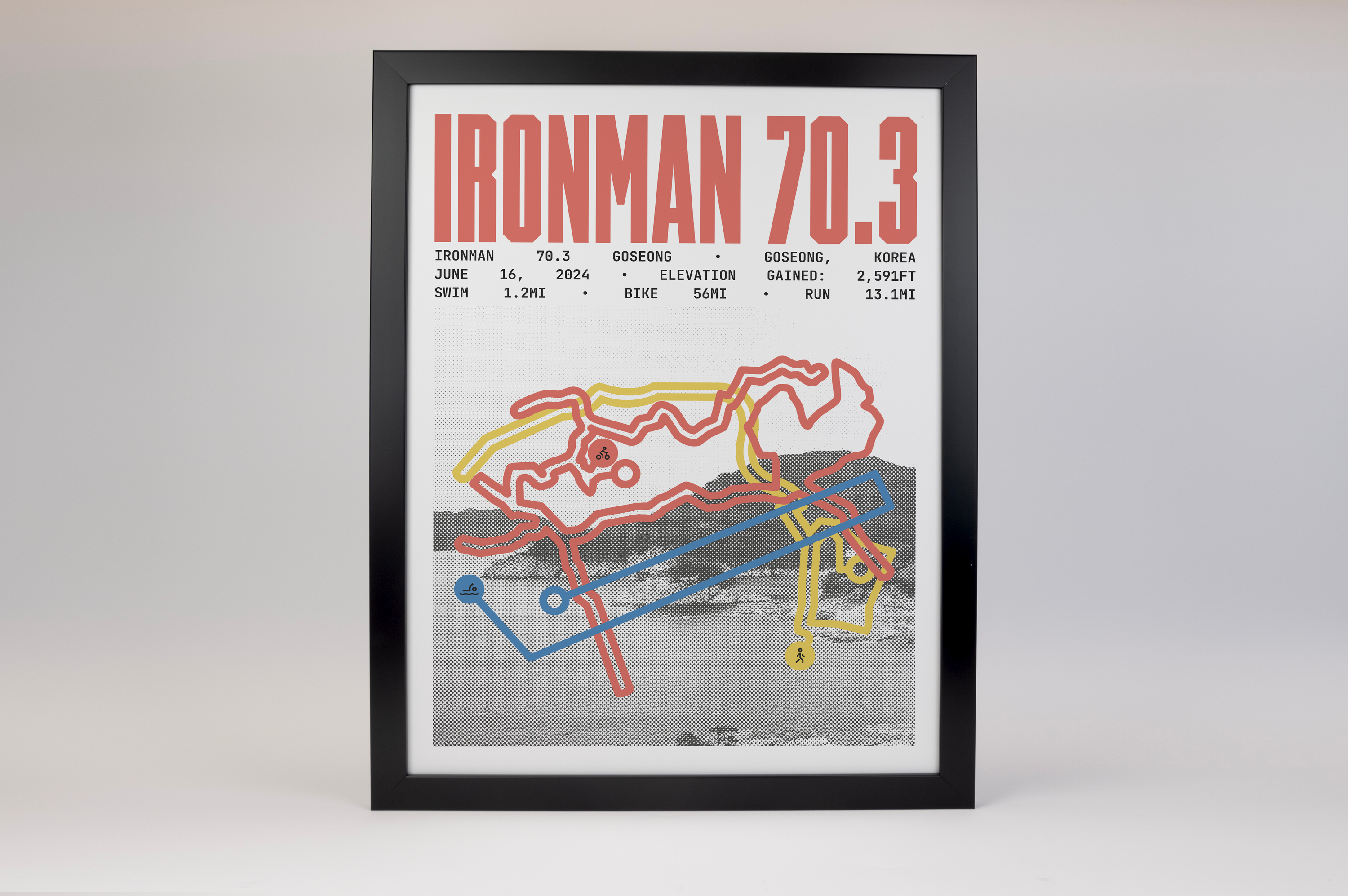 Ironman 70.3 Goseong Poster