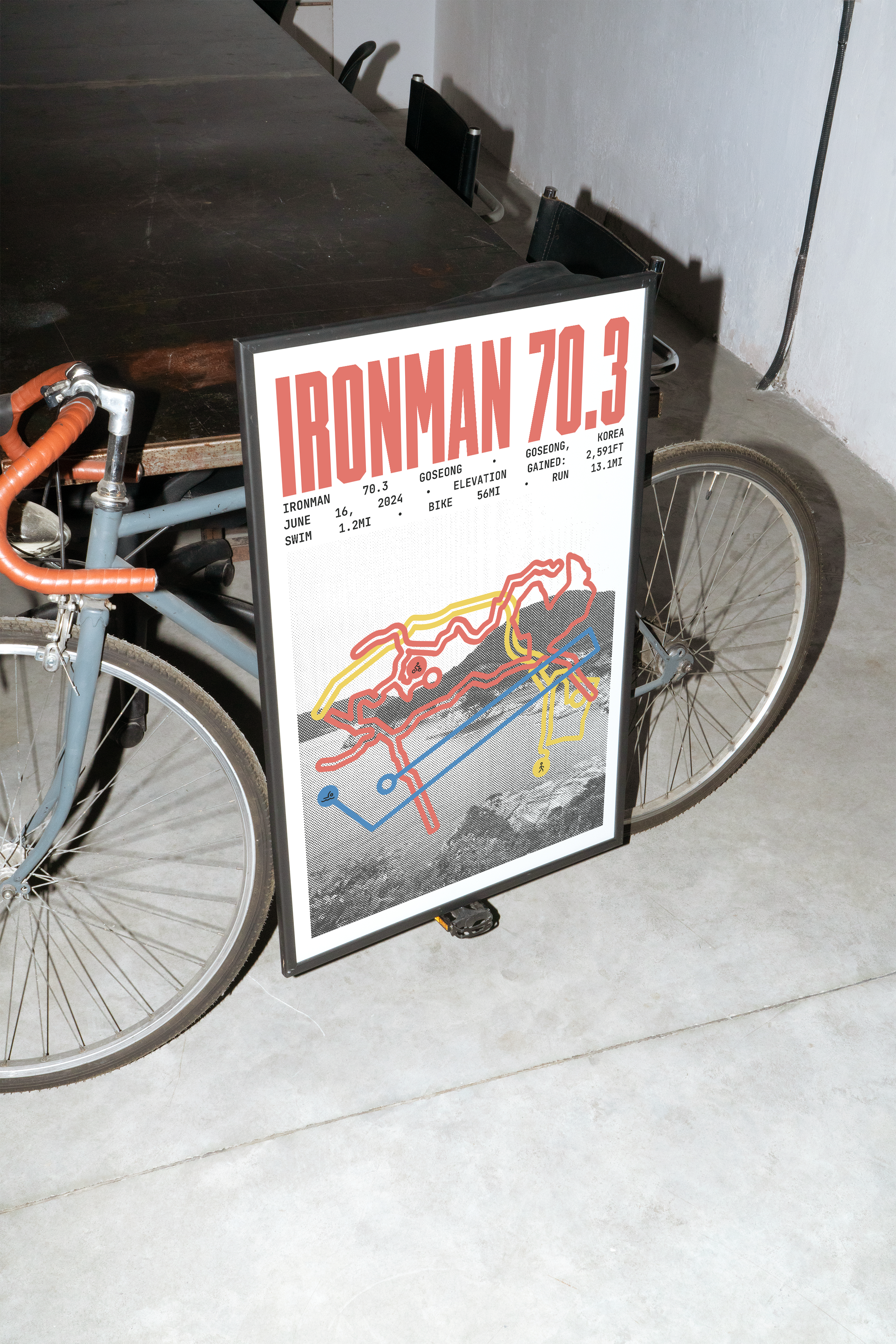 Ironman 70.3 Goseong Poster