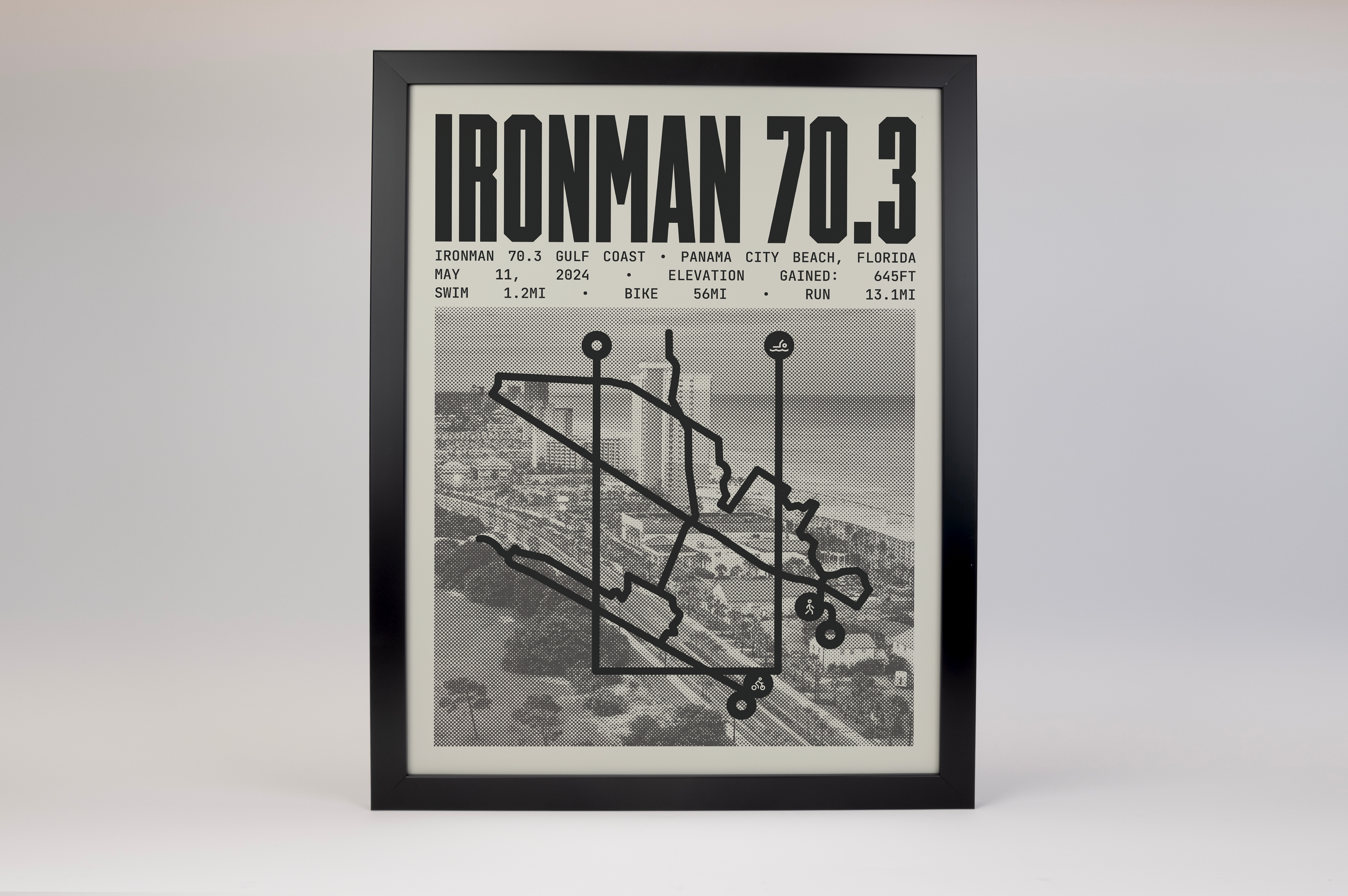 Ironman 70.3 Gulf Coast Poster