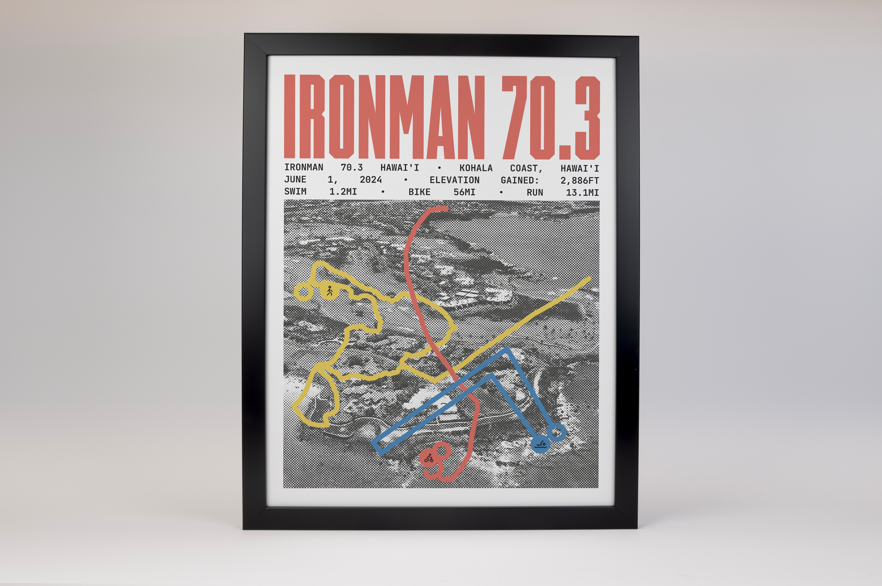 Ironman 70.3 Hawai'i Poster