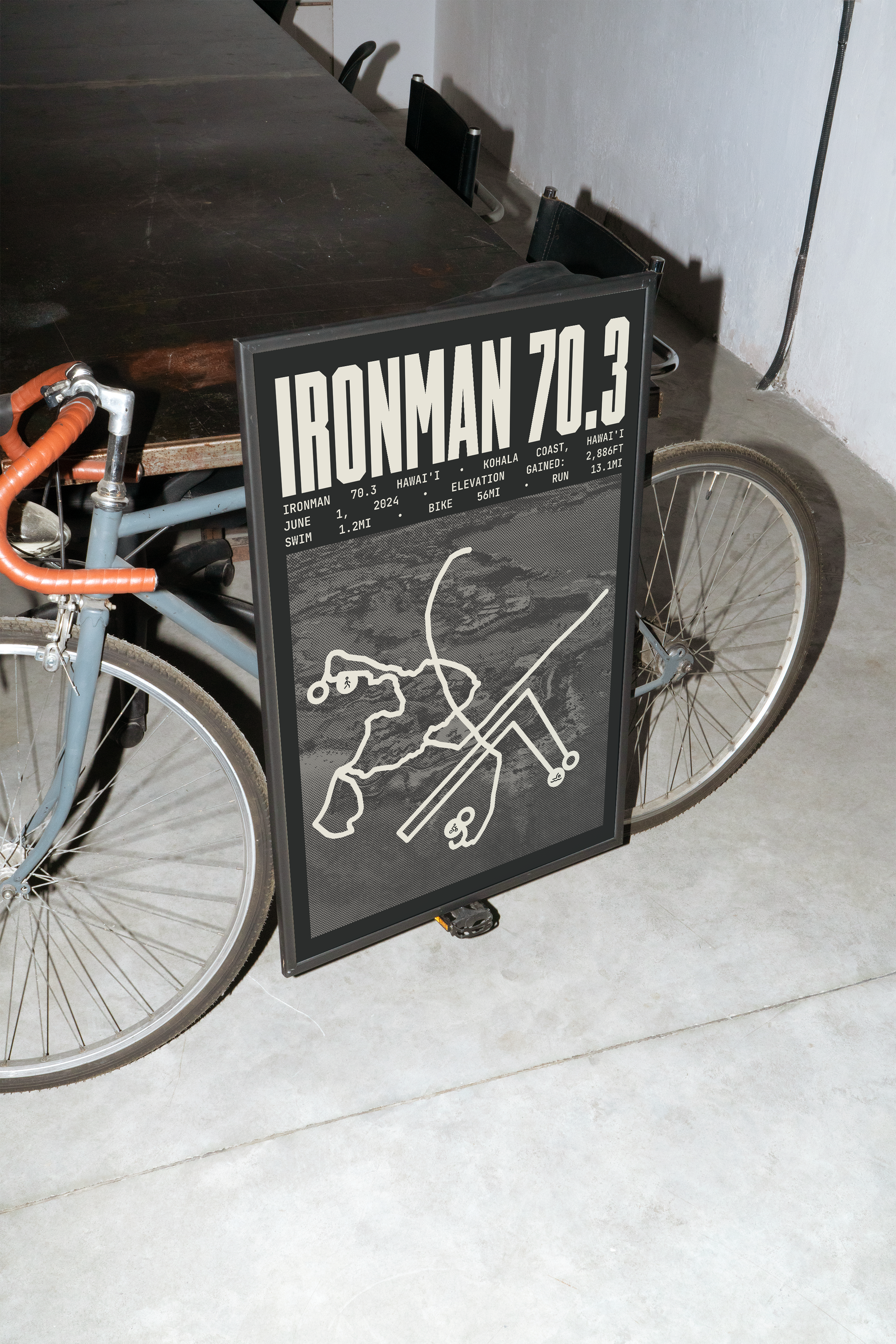 Ironman 70.3 Hawai'i Poster