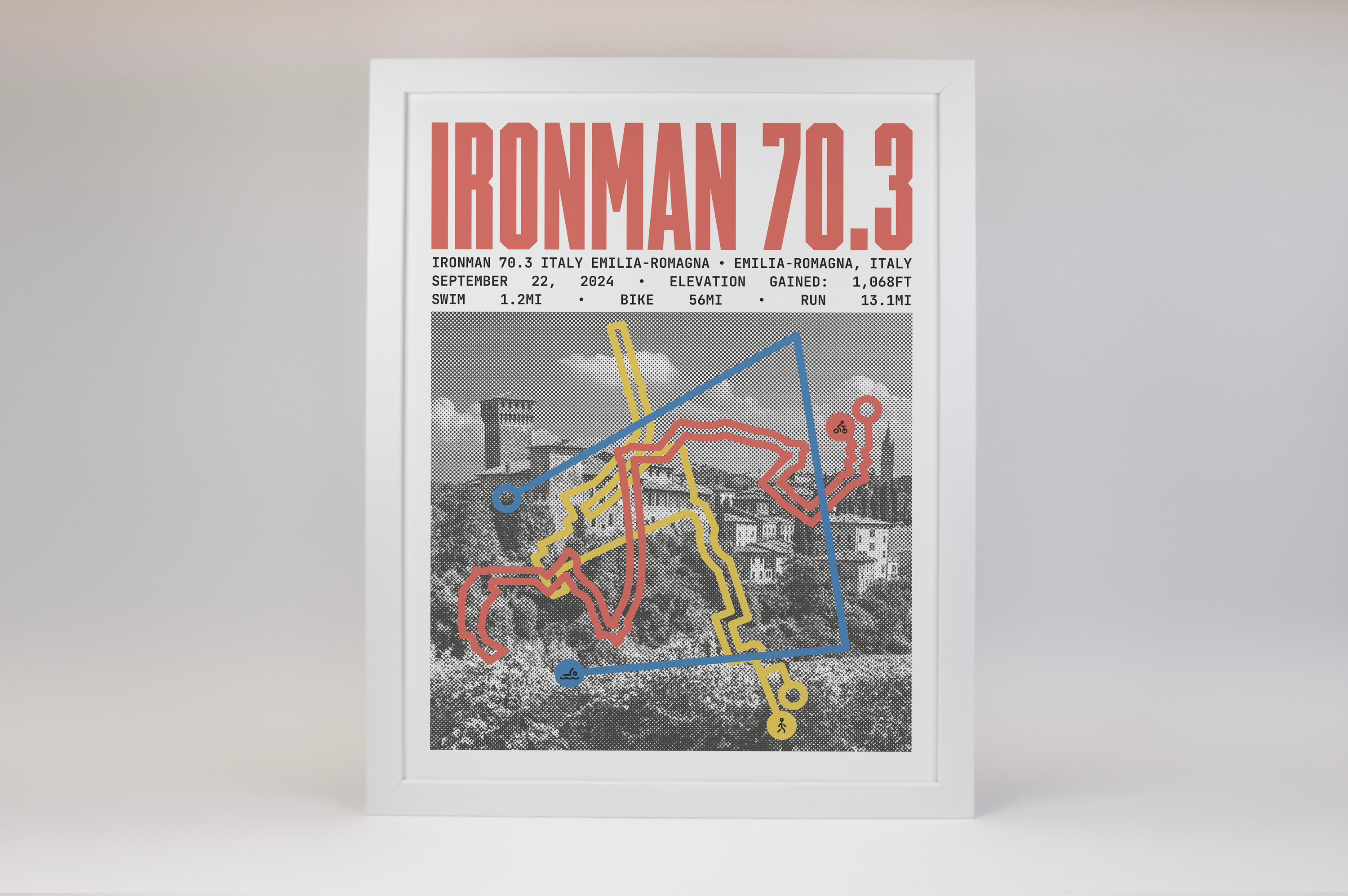 Ironman 70.3 Italy Emilia-Romagna Poster