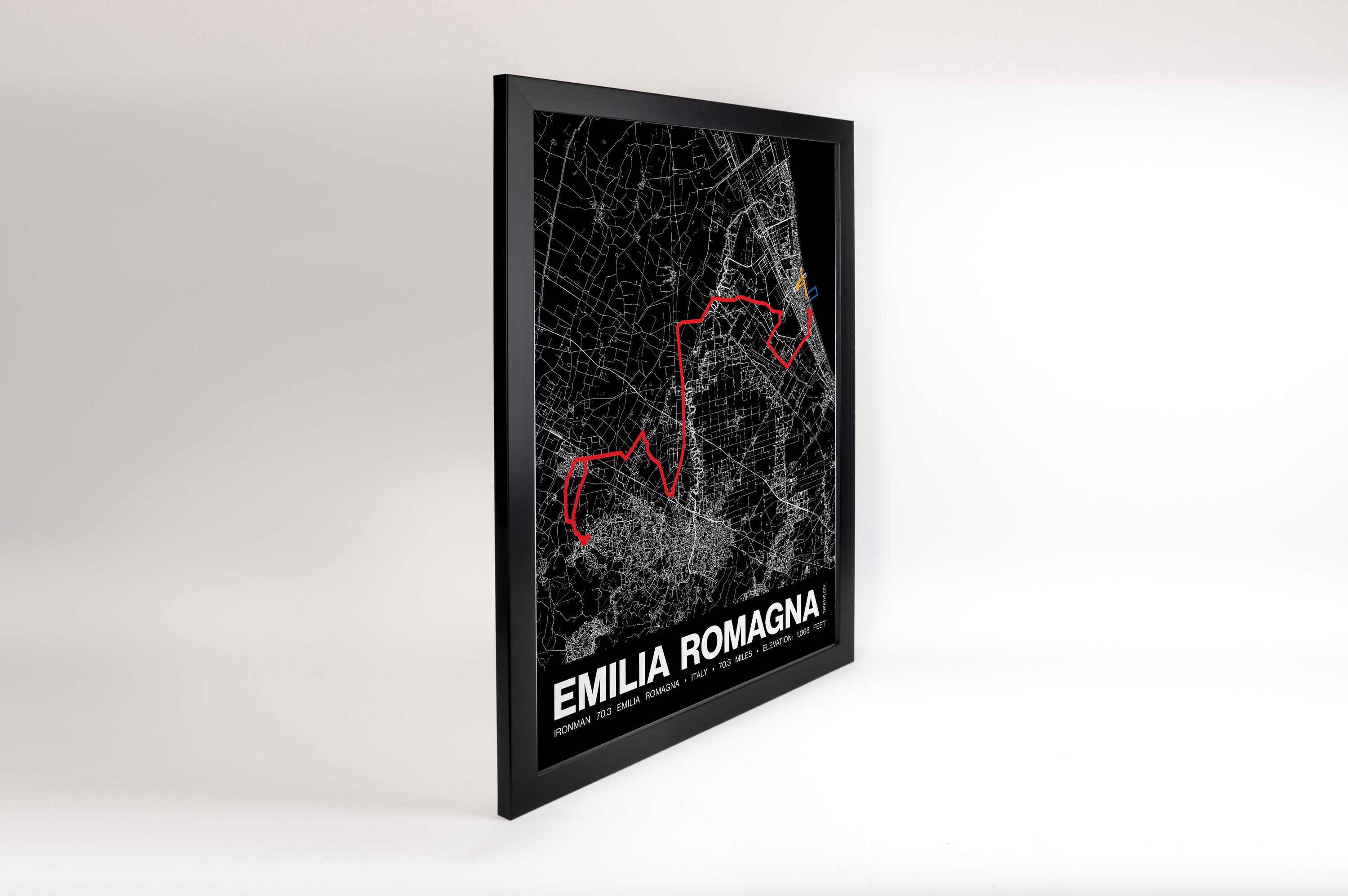 Ironman 70.3 Italy Emilia-Romagna Poster - Grid Style