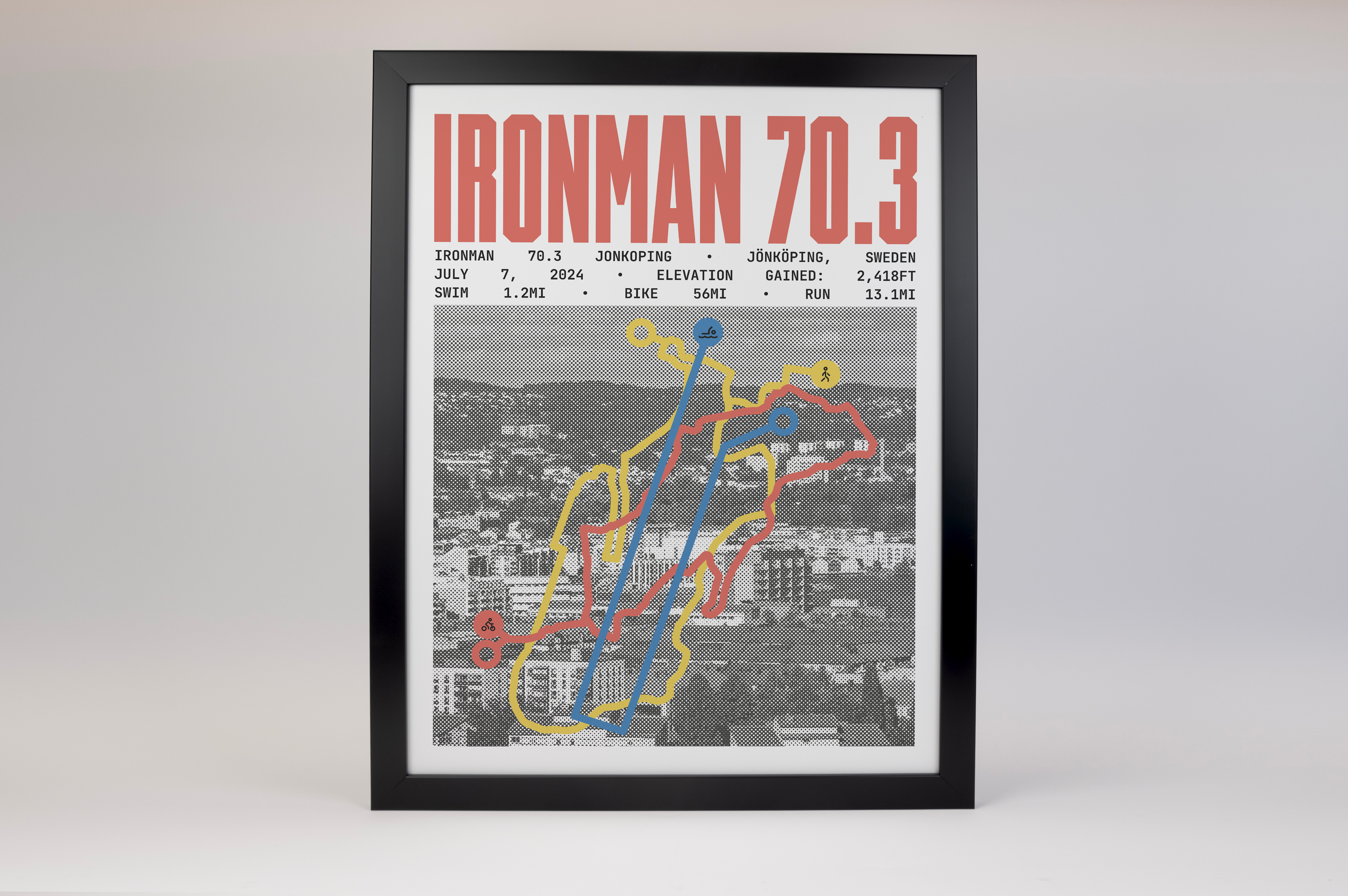 Ironman 70.3 Jonkoping Poster