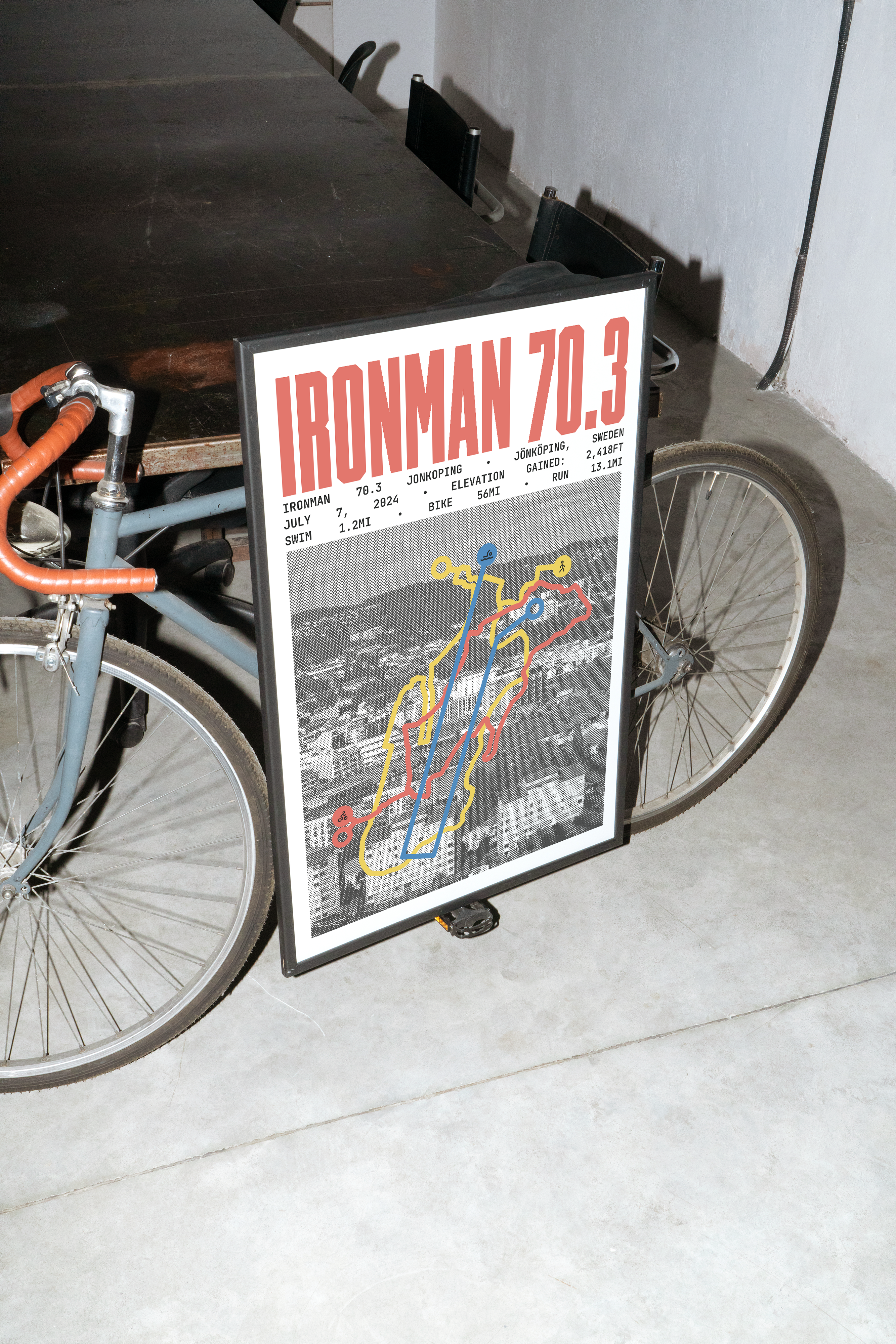 Ironman 70.3 Jonkoping Poster