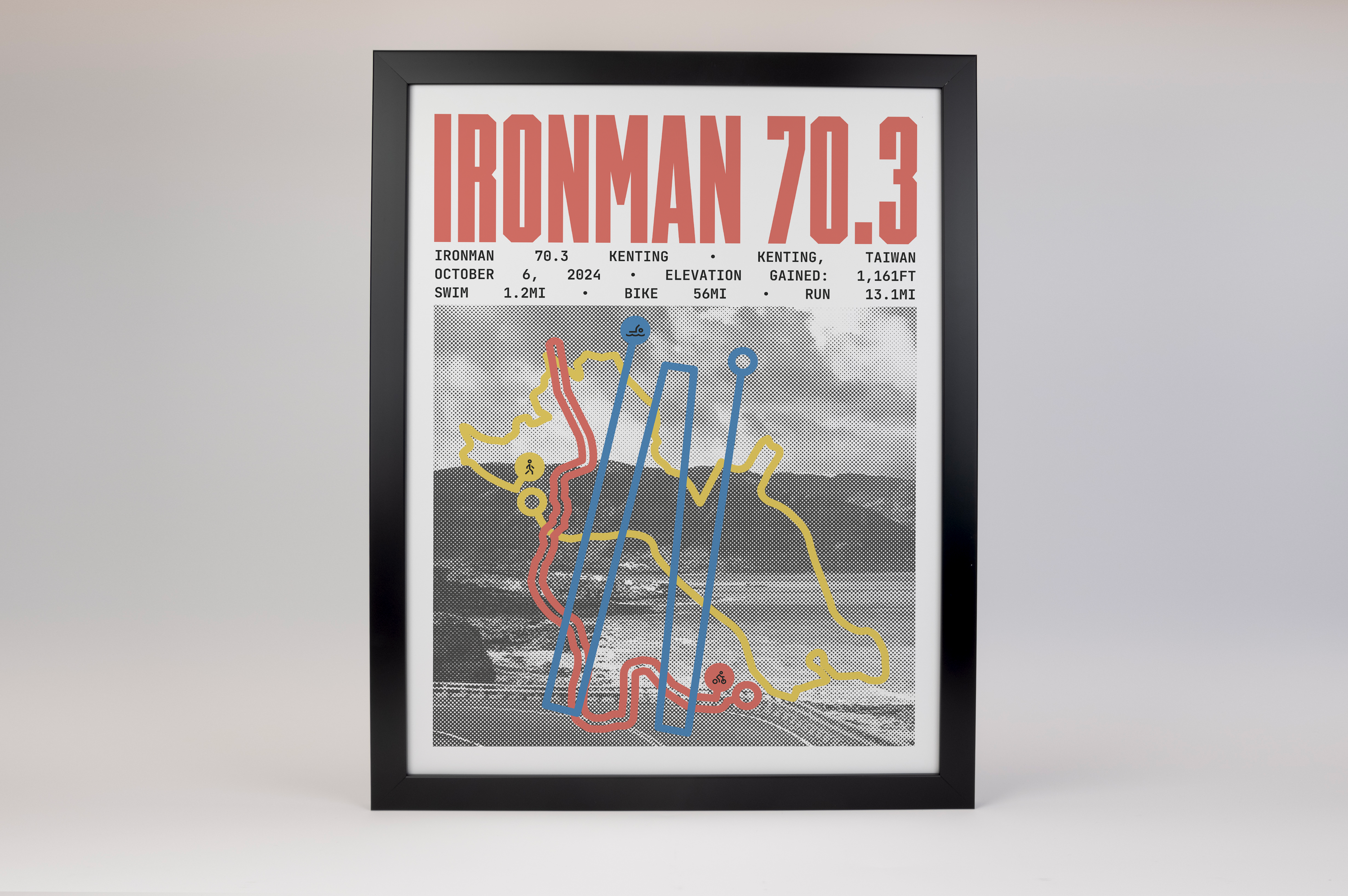 Ironman 70.3 Kenting Poster