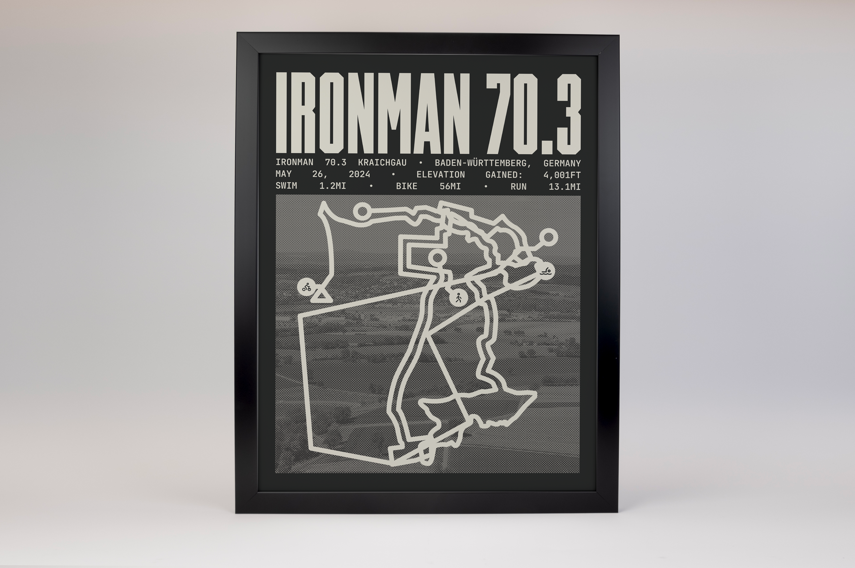 Ironman 70.3 Kraichgau Poster