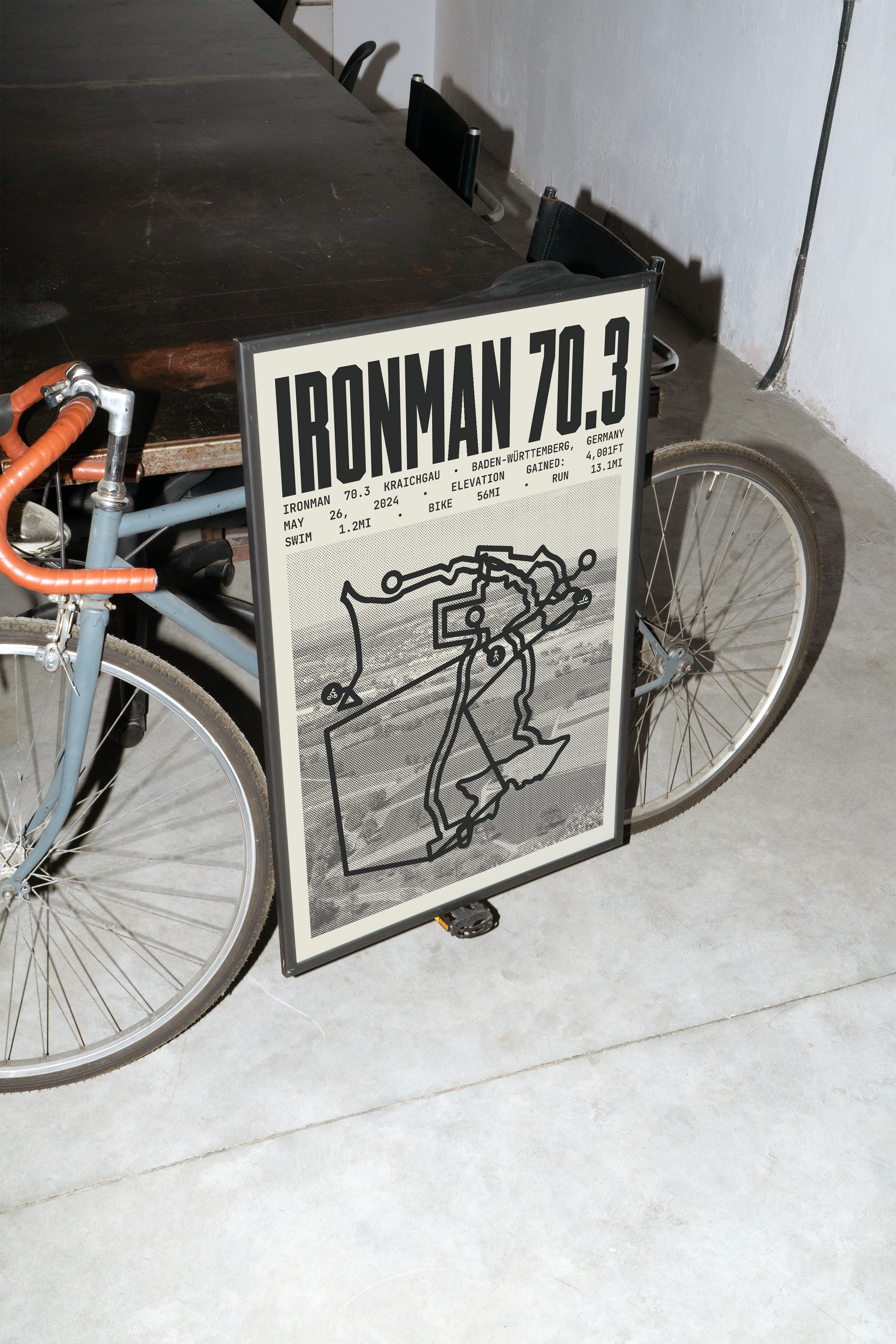 Ironman 70.3 Kraichgau Poster