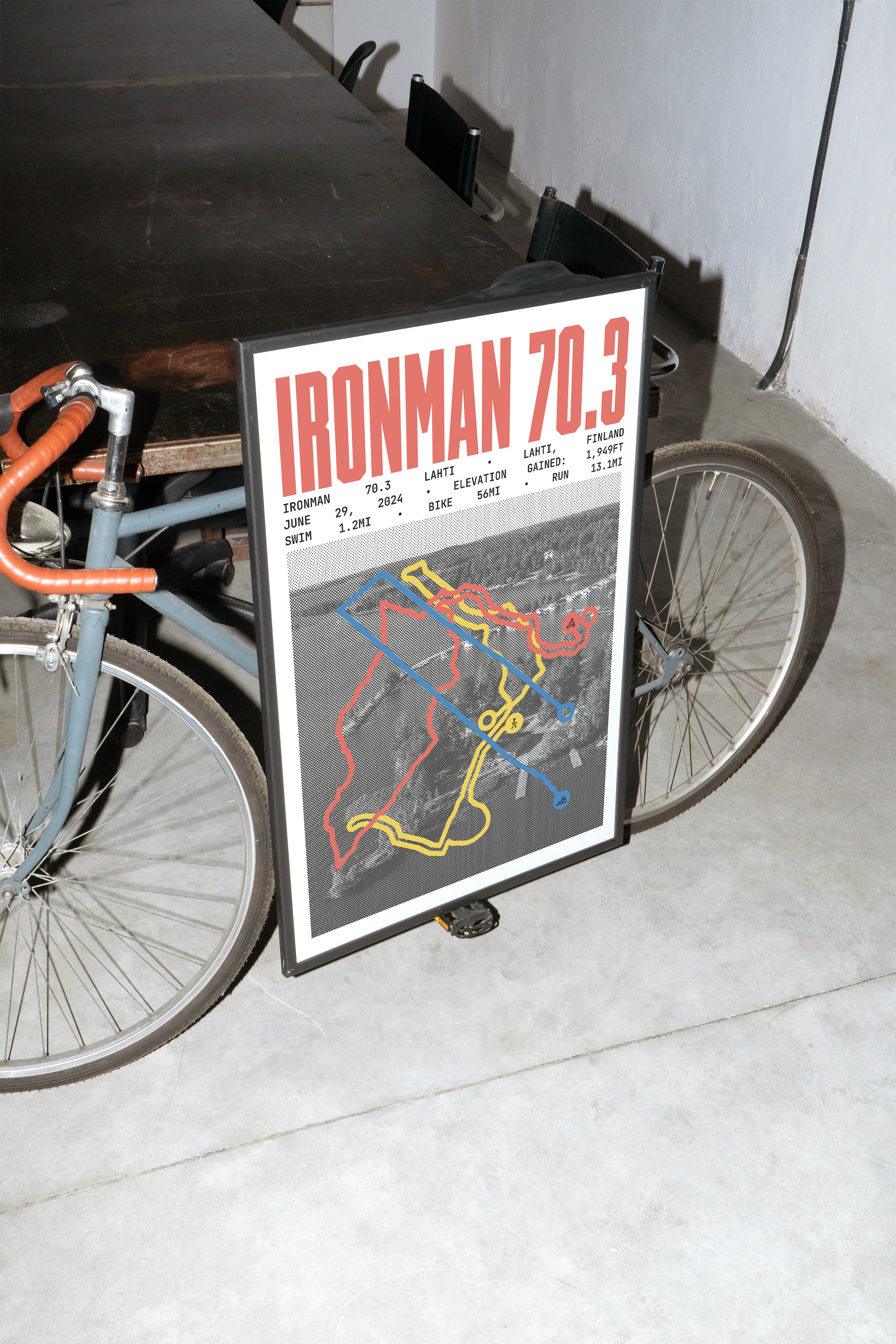 Ironman 70.3 Lahti Poster