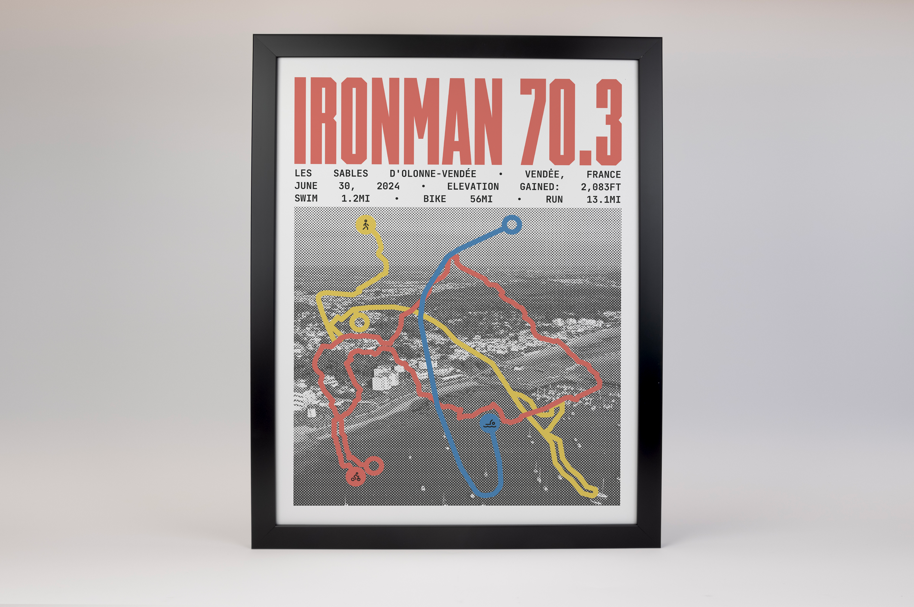 Ironman 70.3 Les Sables d'Olonne-Vendée Poster