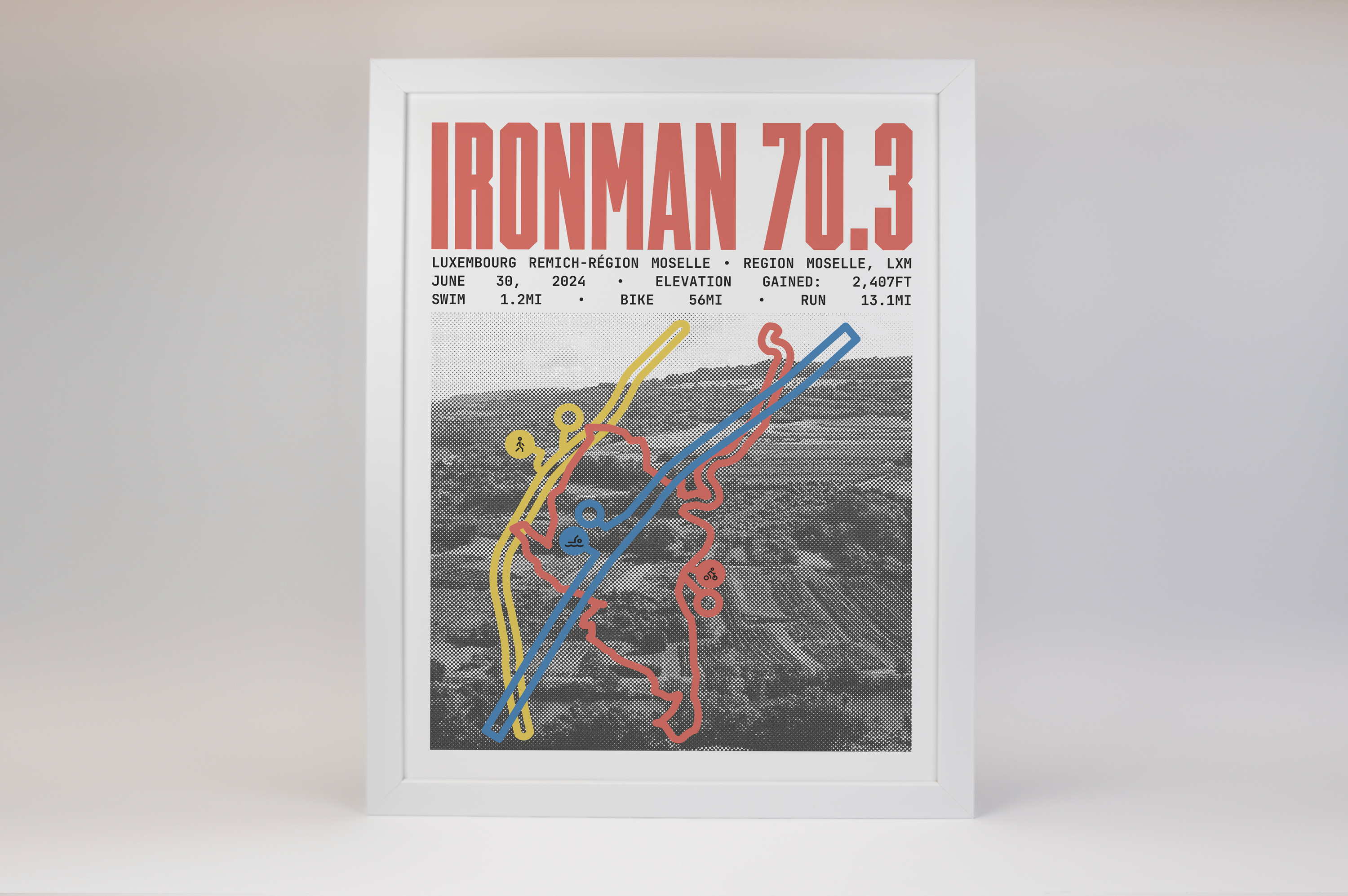 Ironman 70.3 Luxembourg Remich-Région Moselle Poster