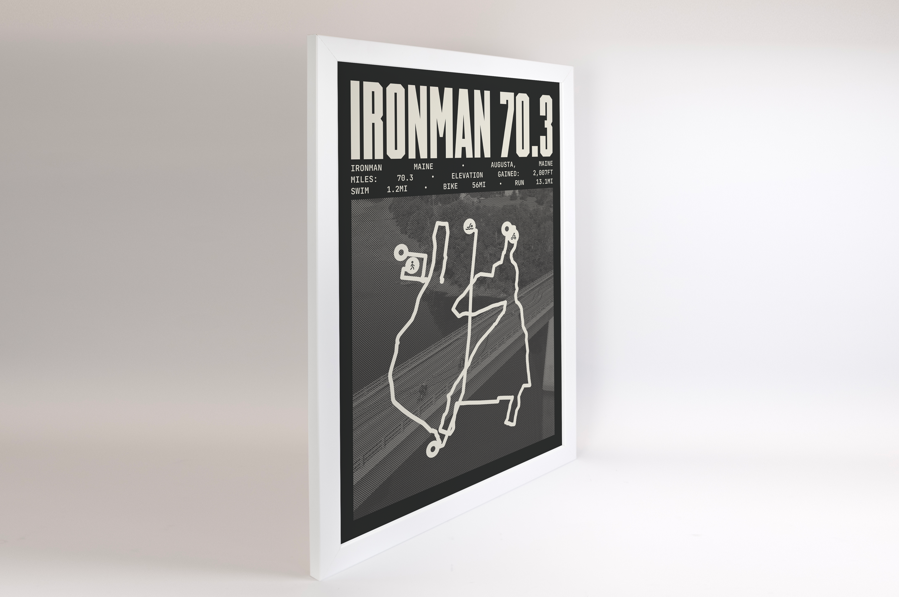 Ironman 70.3 Maine Poster