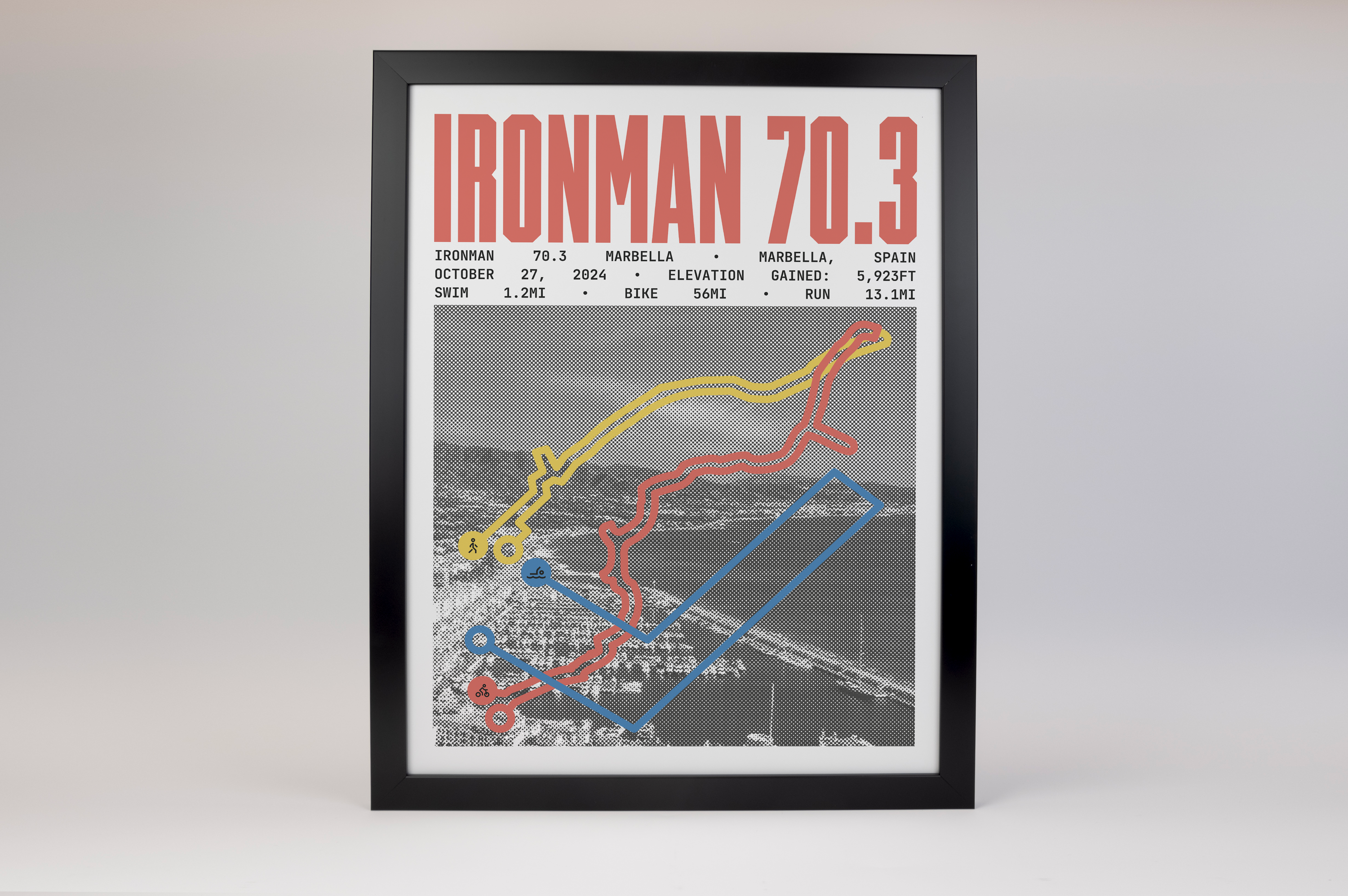 Ironman 70.3 Marbella Poster