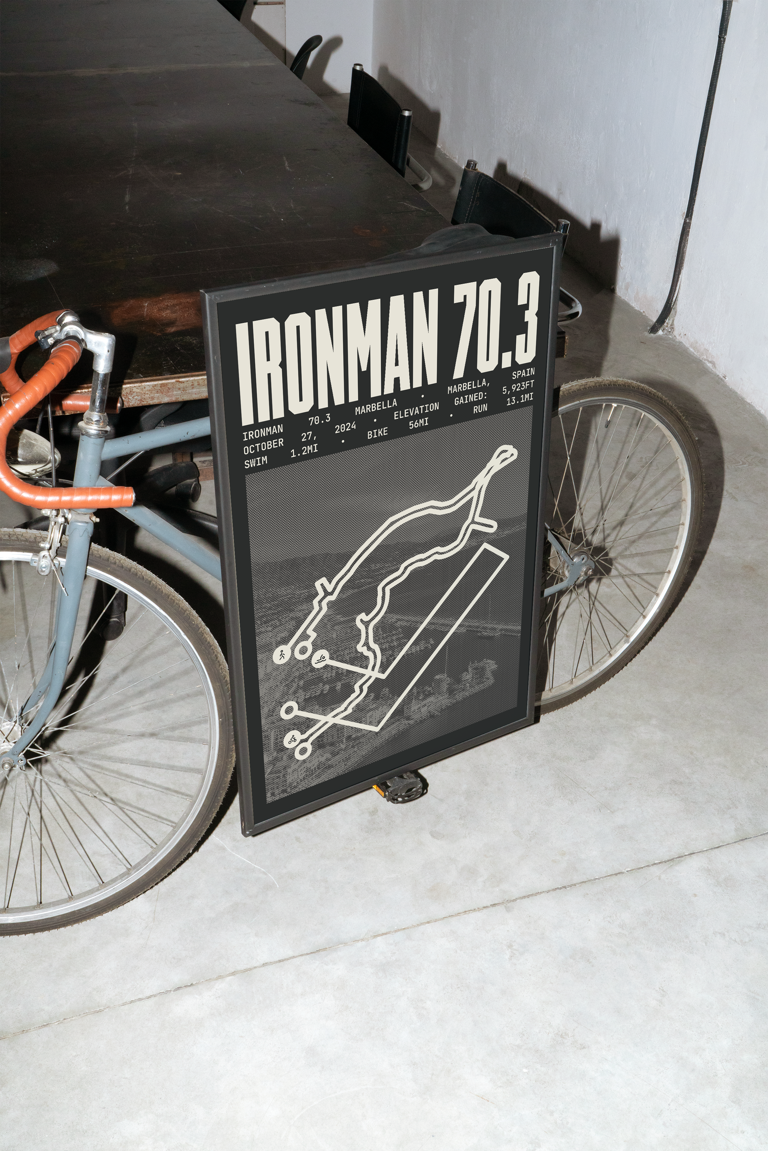 Ironman 70.3 Marbella Poster