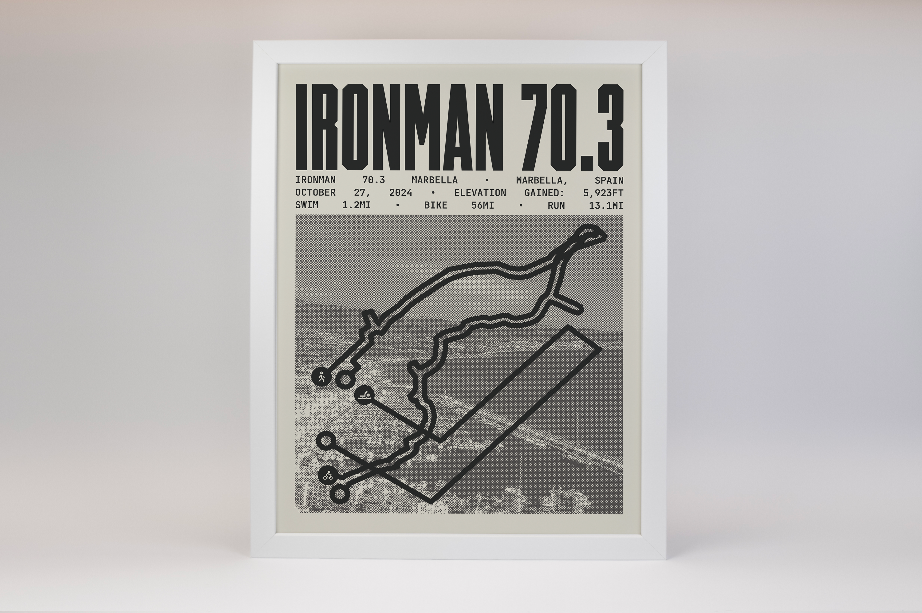 Ironman 70.3 Marbella Poster