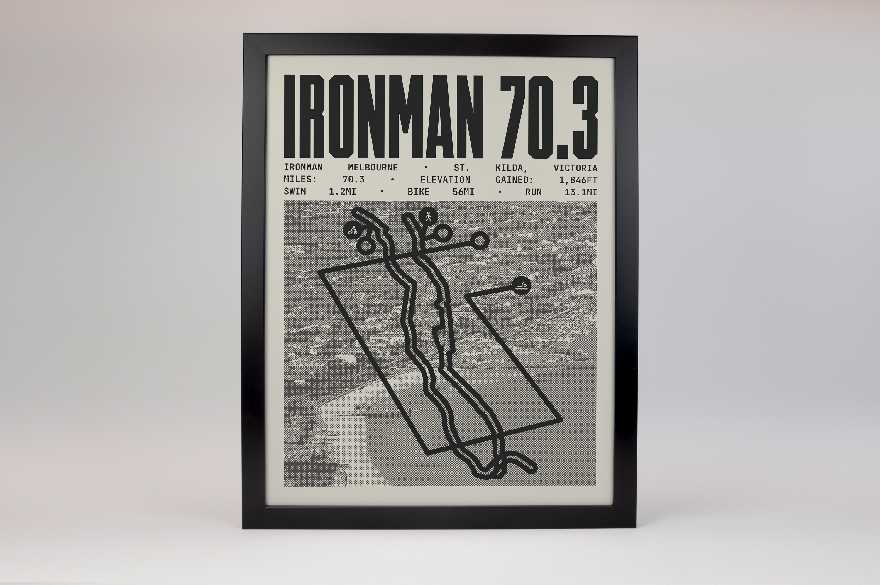 Ironman 70.3 Melbourne Poster