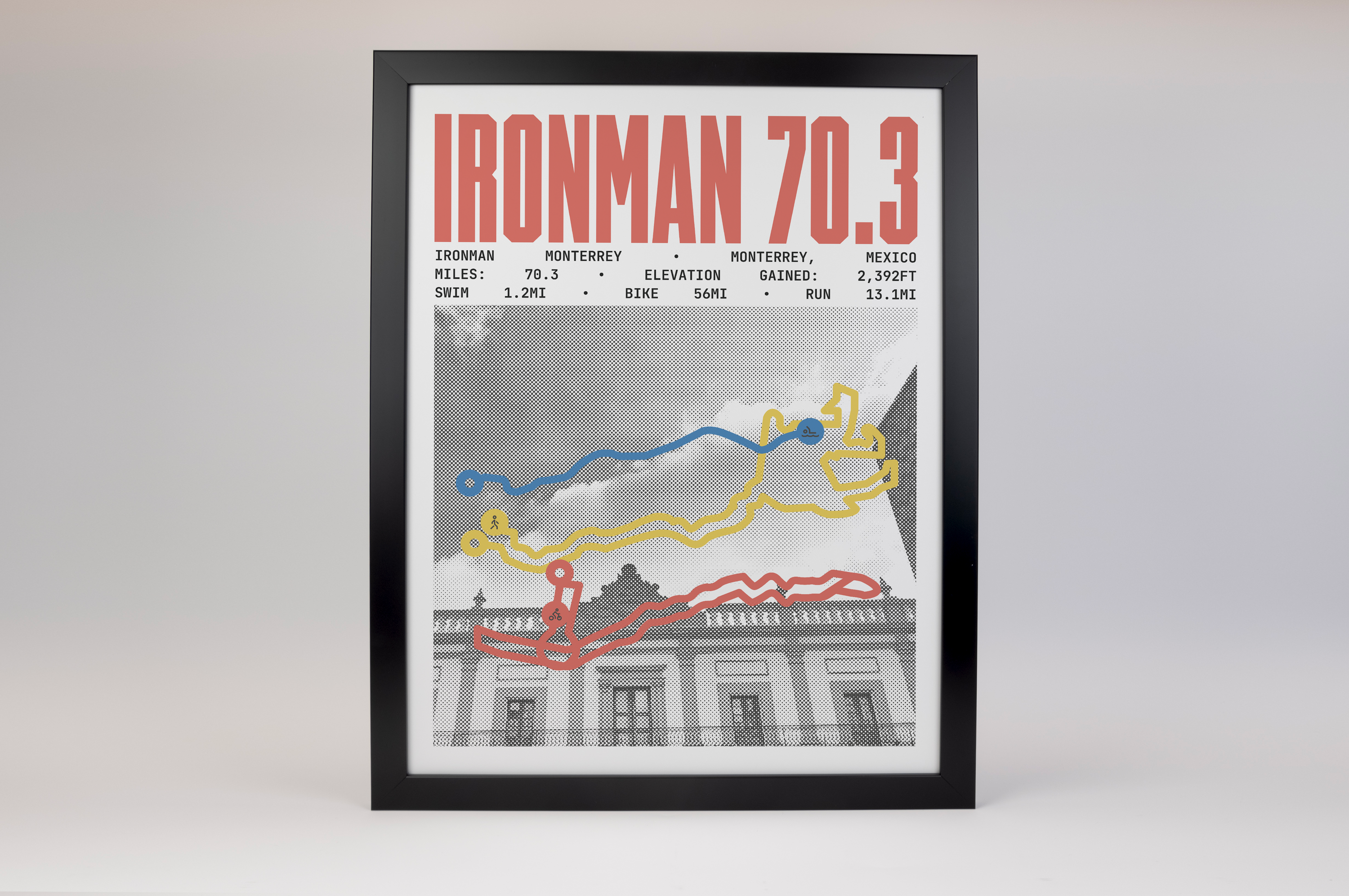 Ironman 70.3 Monterrey Poster