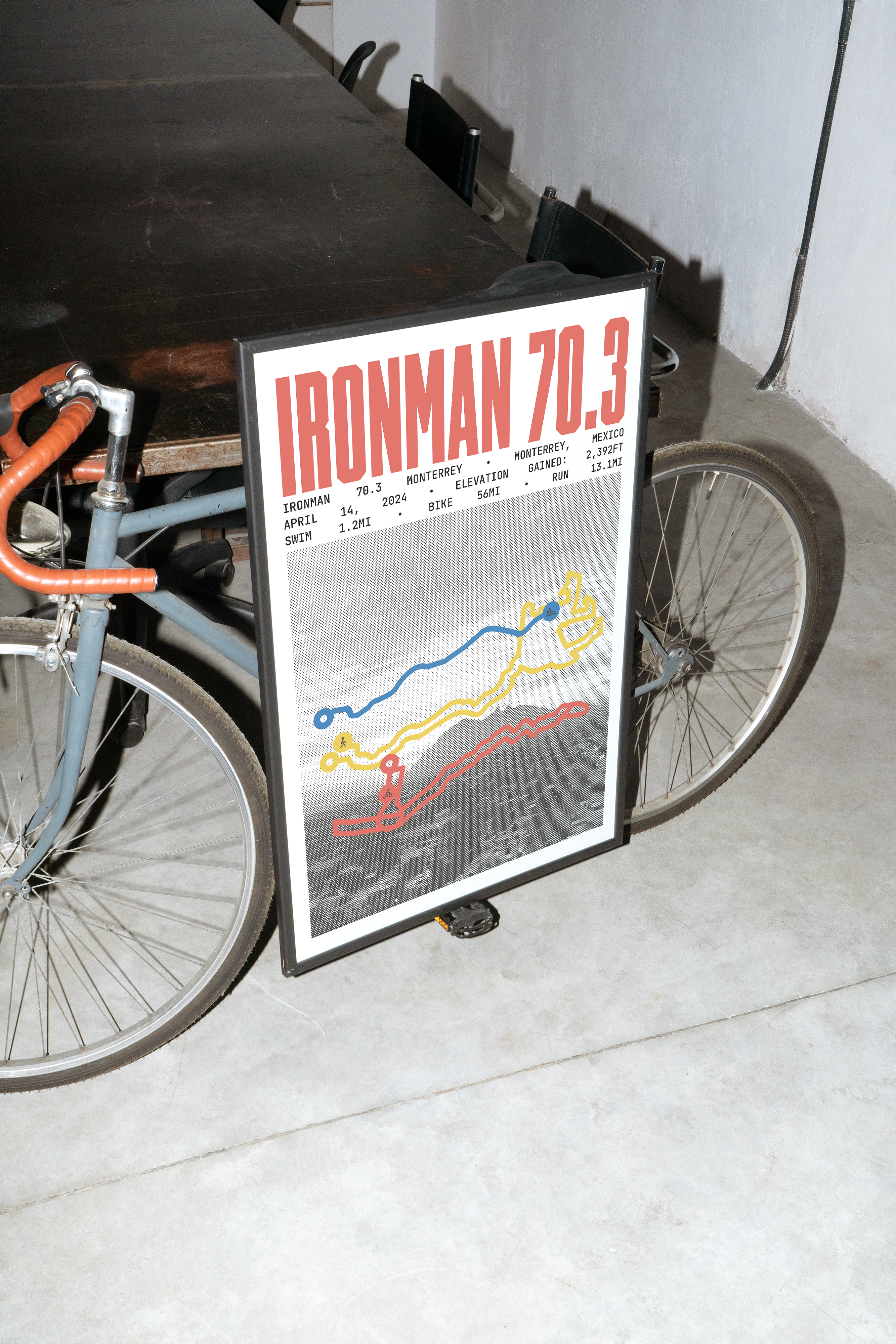 Ironman 70.3 Monterrey Poster