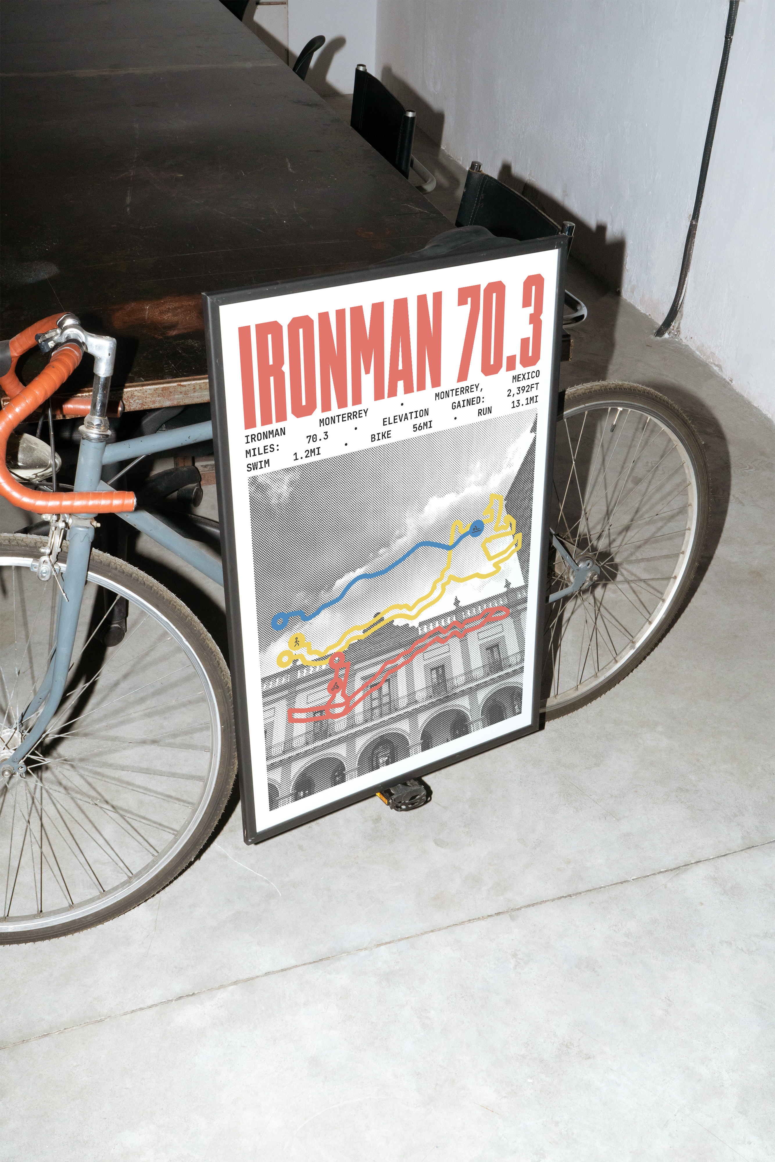 Ironman 70.3 Monterrey Poster