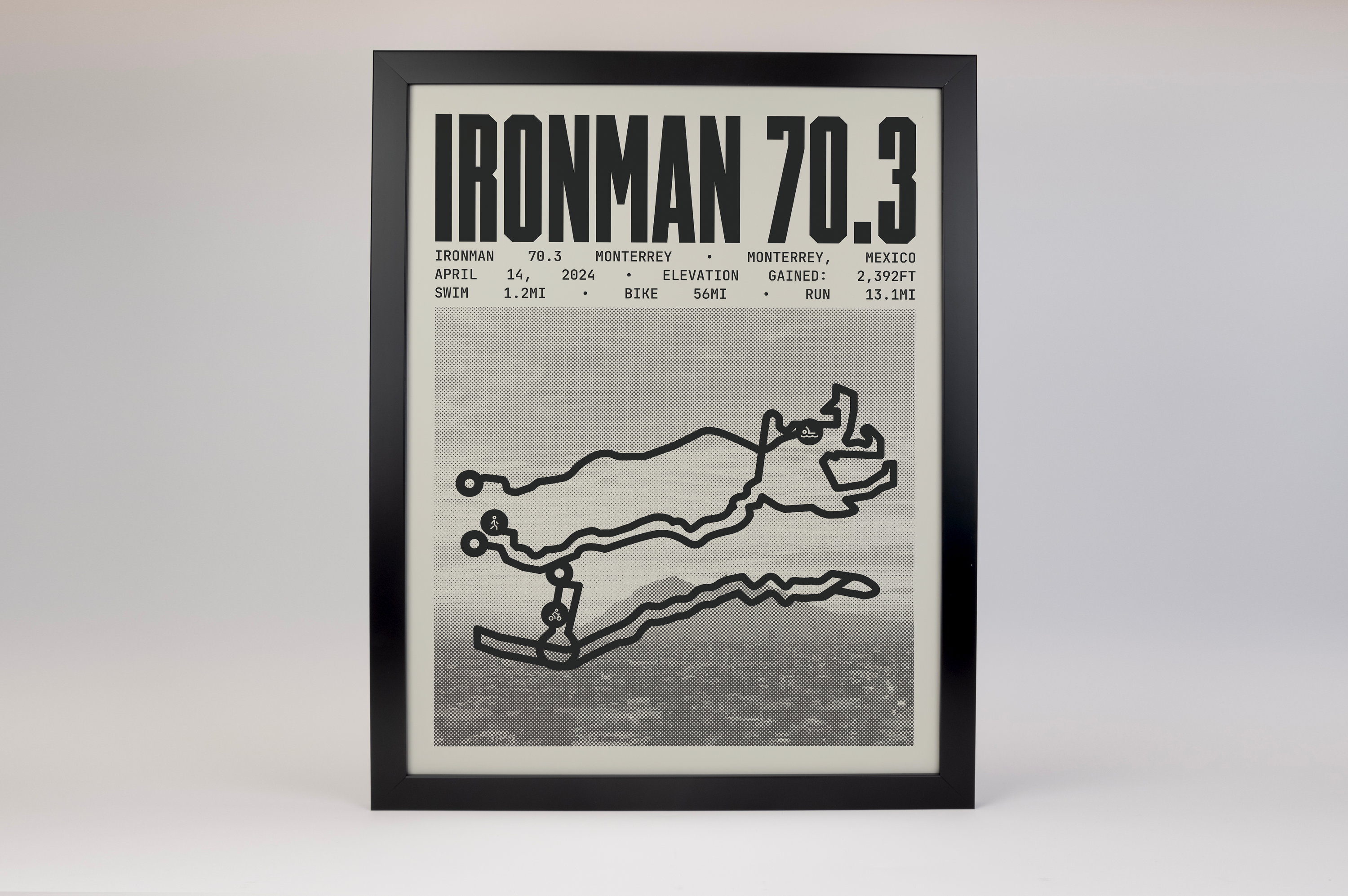 Ironman 70.3 Monterrey Poster