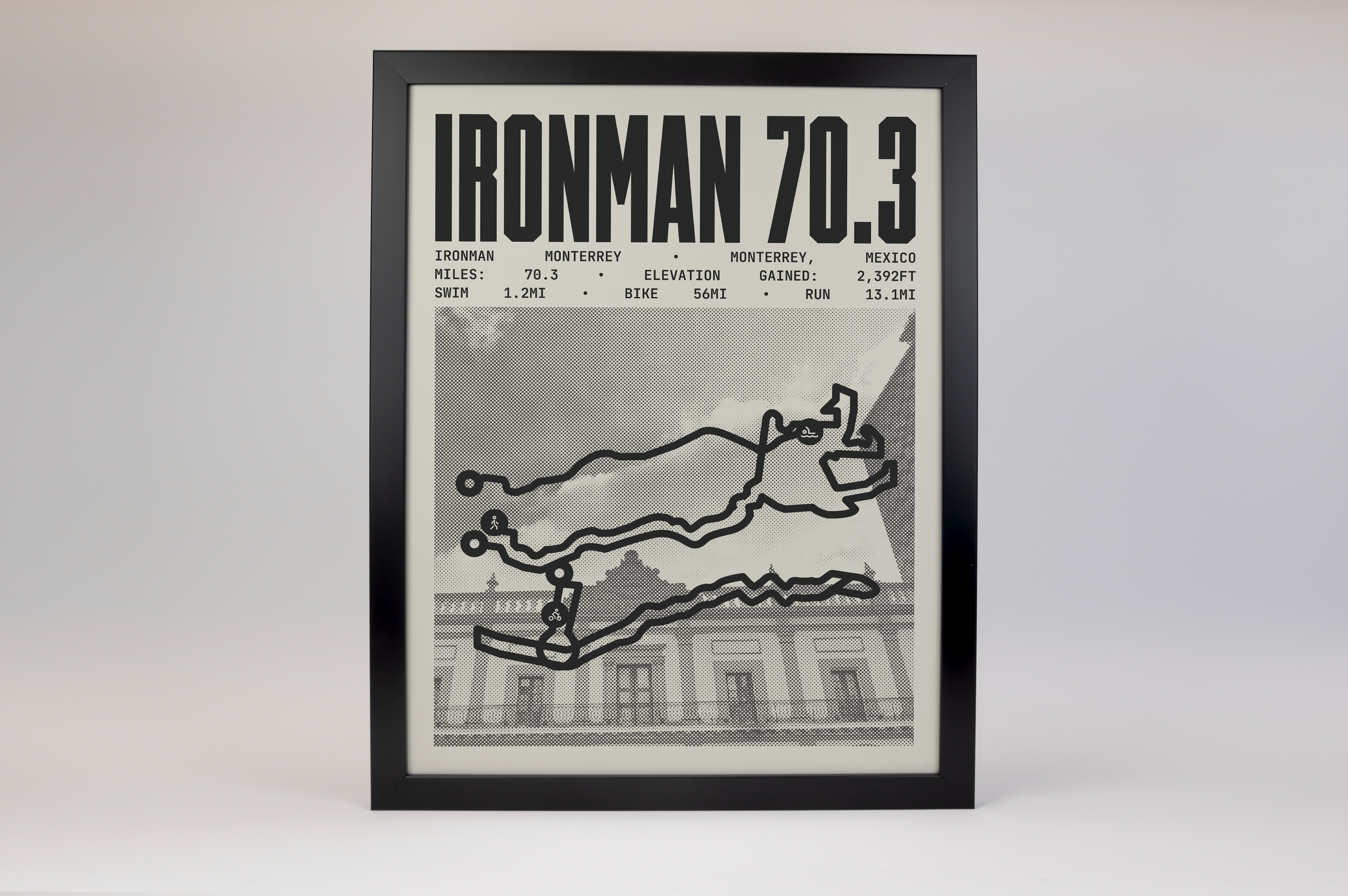 Ironman 70.3 Monterrey Poster