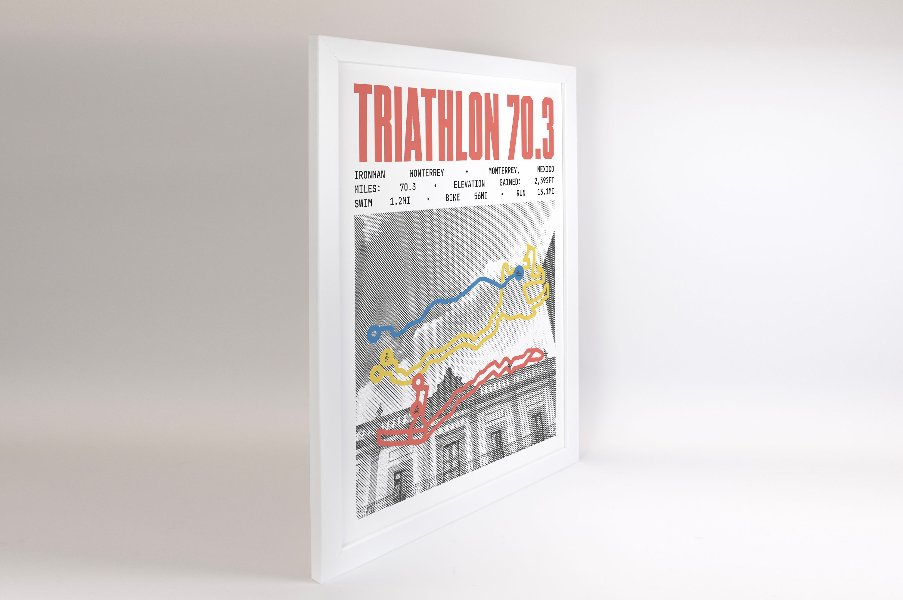 Ironman 70.3 Monterrey Poster