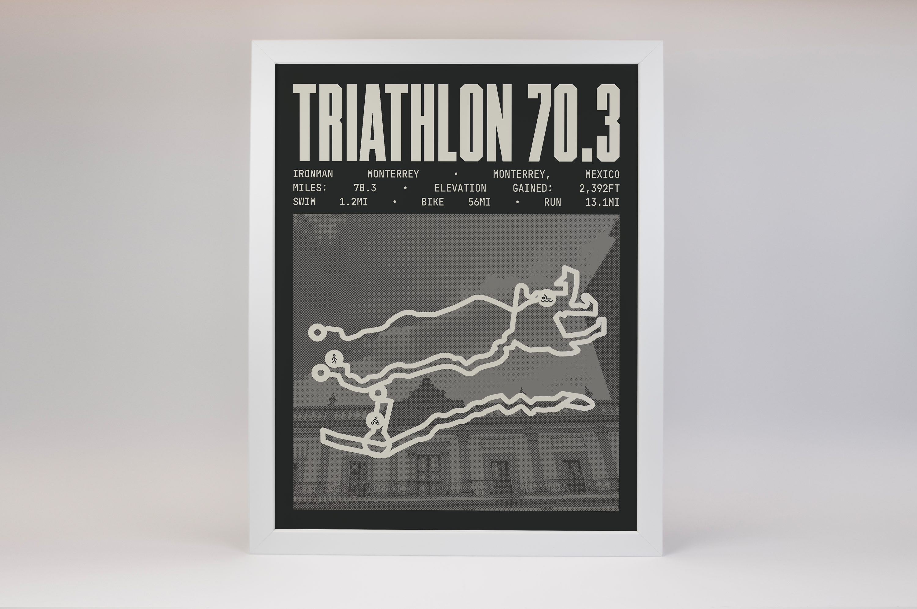 Ironman 70.3 Monterrey Poster
