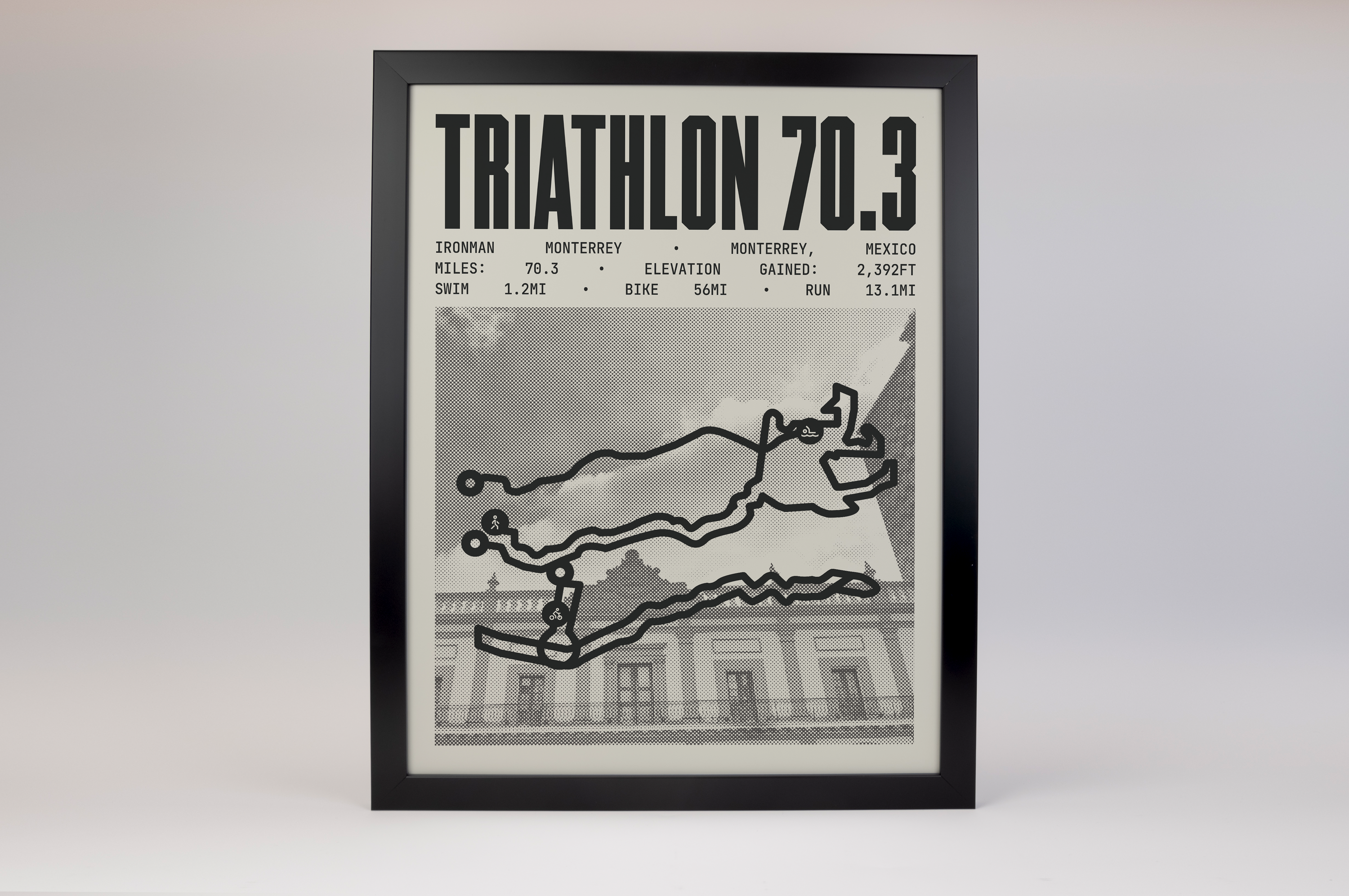 Ironman 70.3 Monterrey Poster