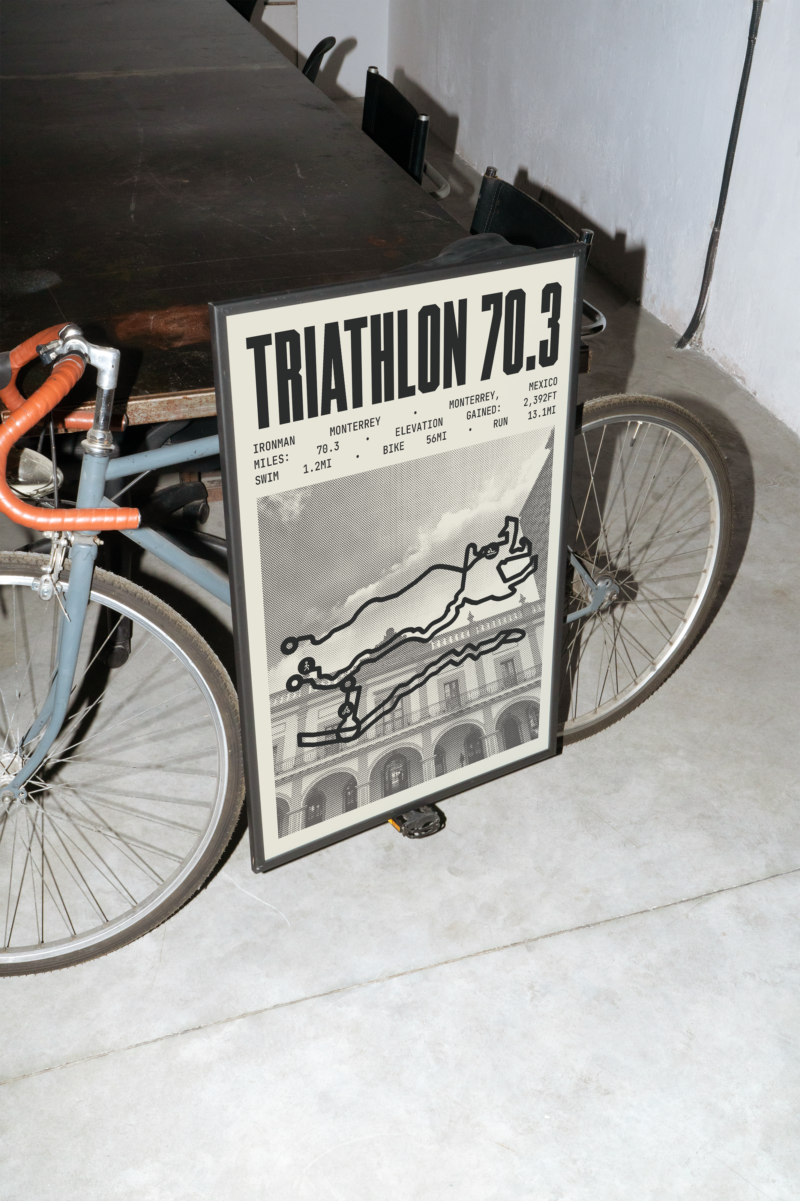 Ironman 70.3 Monterrey Poster