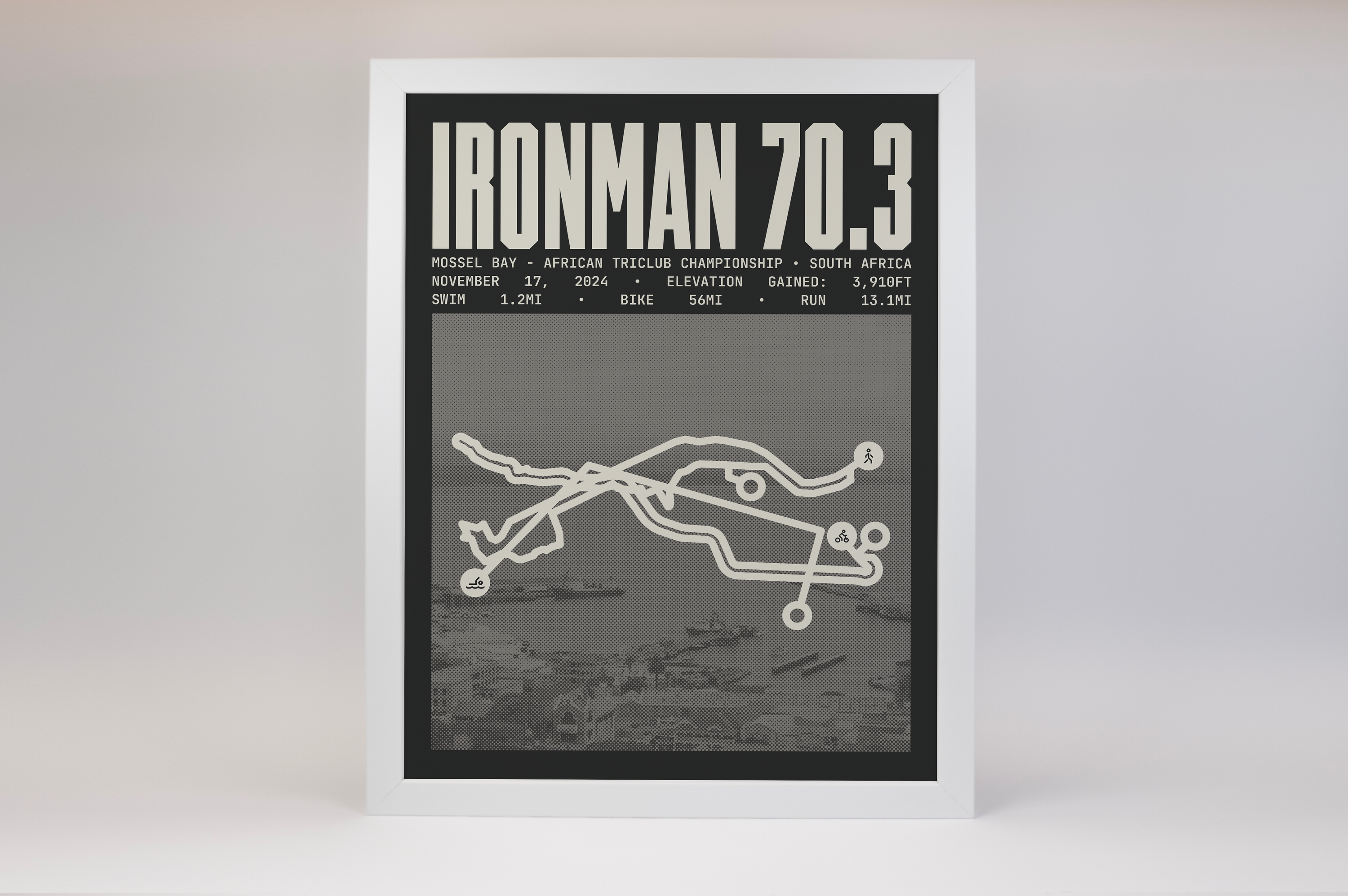 Ironman 70.3 Mossel Bay - African TriClub Championship Poster