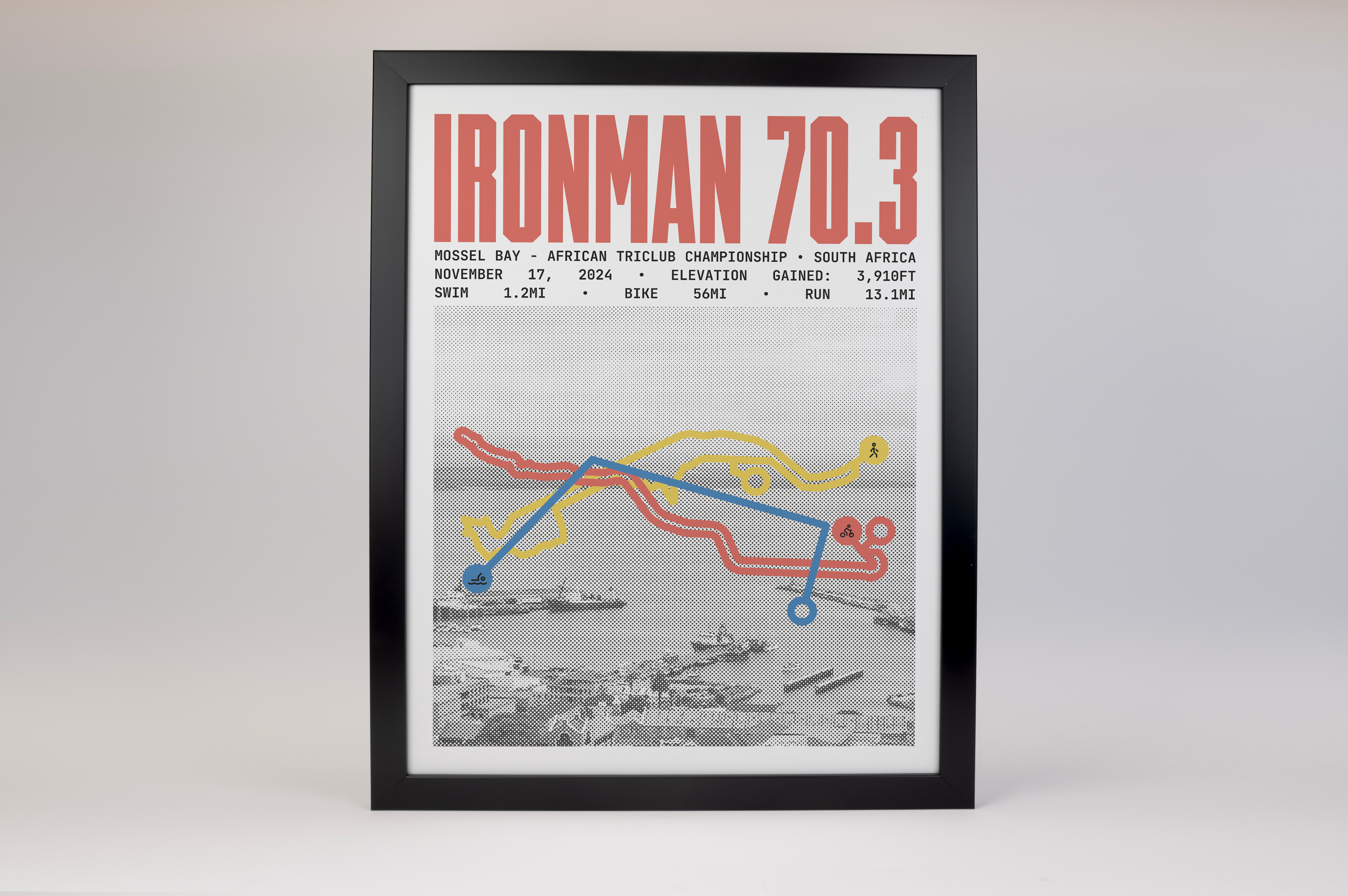 Ironman 70.3 Mossel Bay - African TriClub Championship Poster