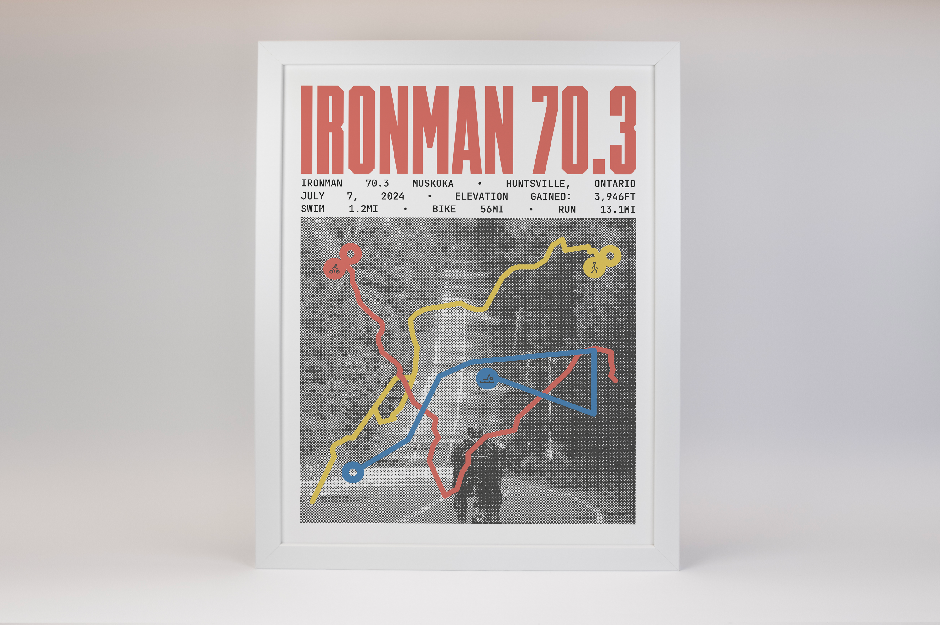 Ironman 70.3 Muskoka Poster