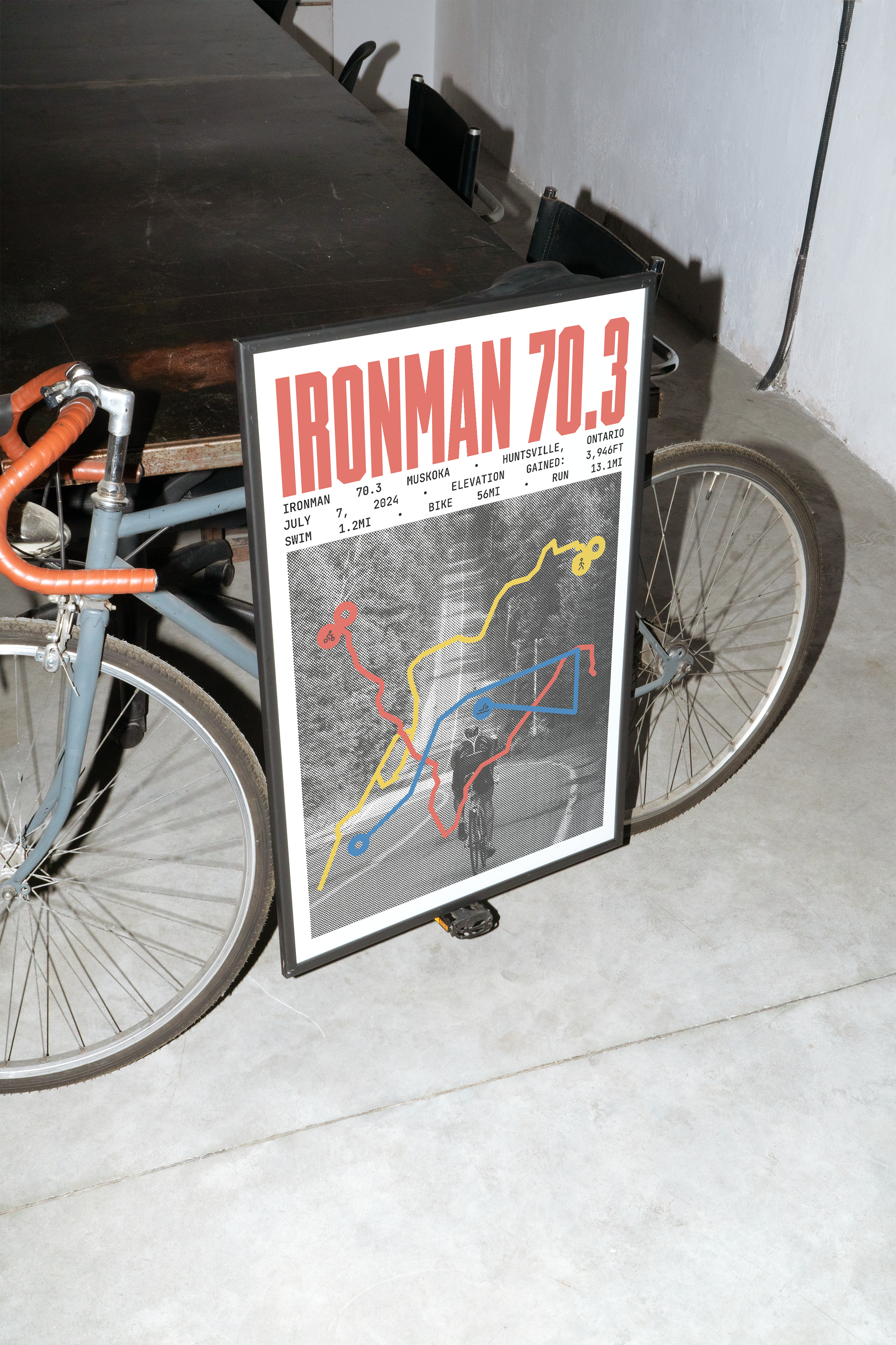 Ironman 70.3 Muskoka Poster