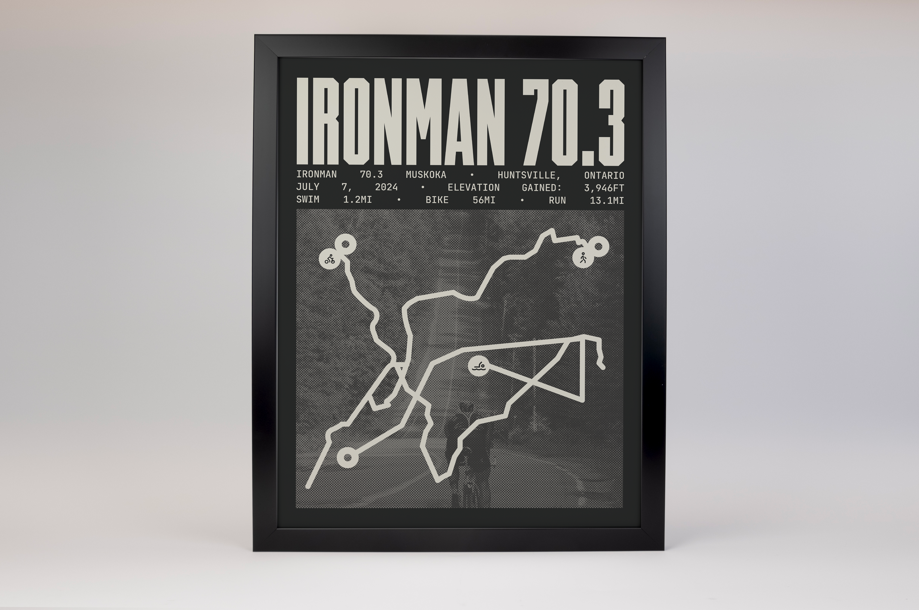 Ironman 70.3 Muskoka Poster