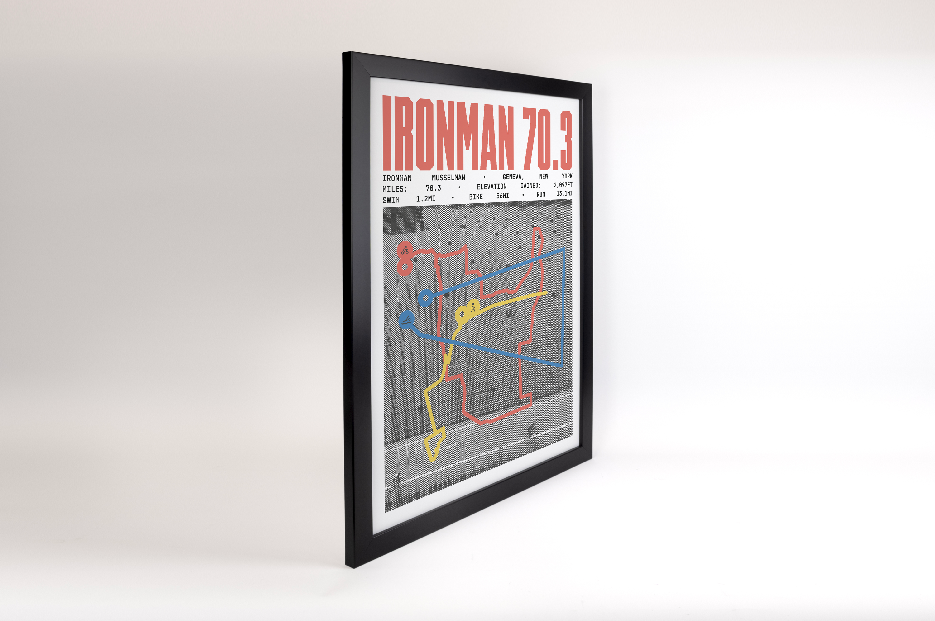 Ironman 70.3 Musselman Poster