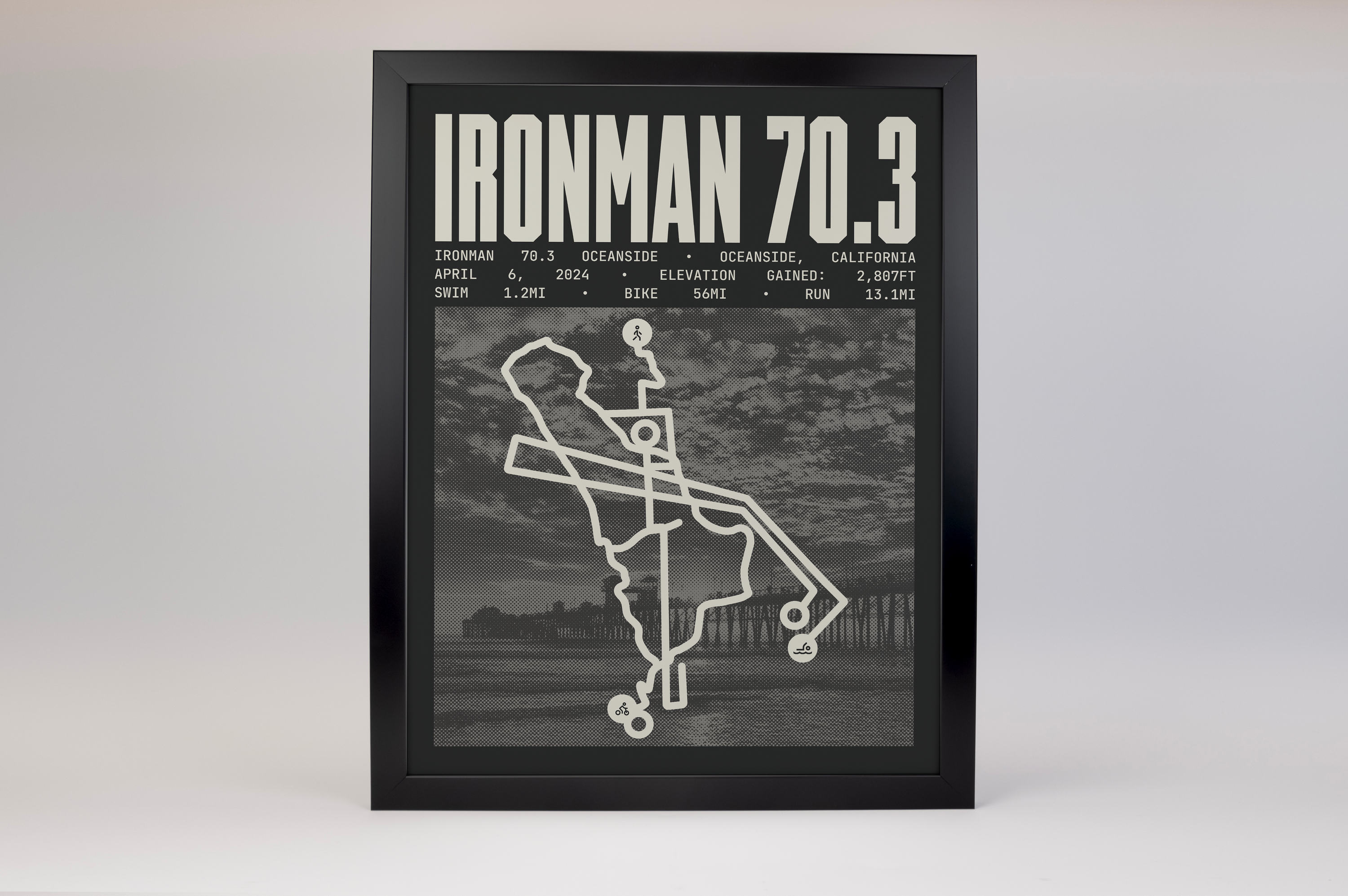 Ironman 70.3 Oceanside Poster