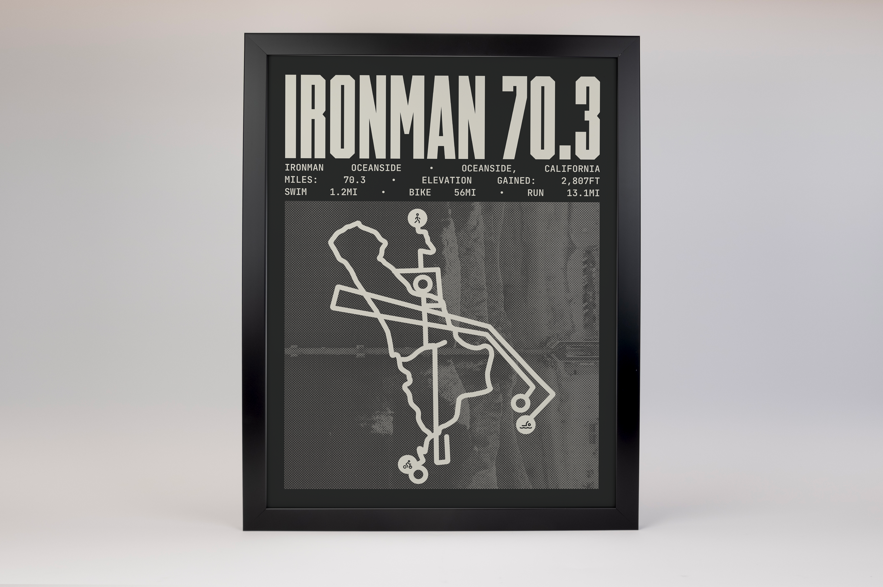 Ironman 70.3 Oceanside Poster