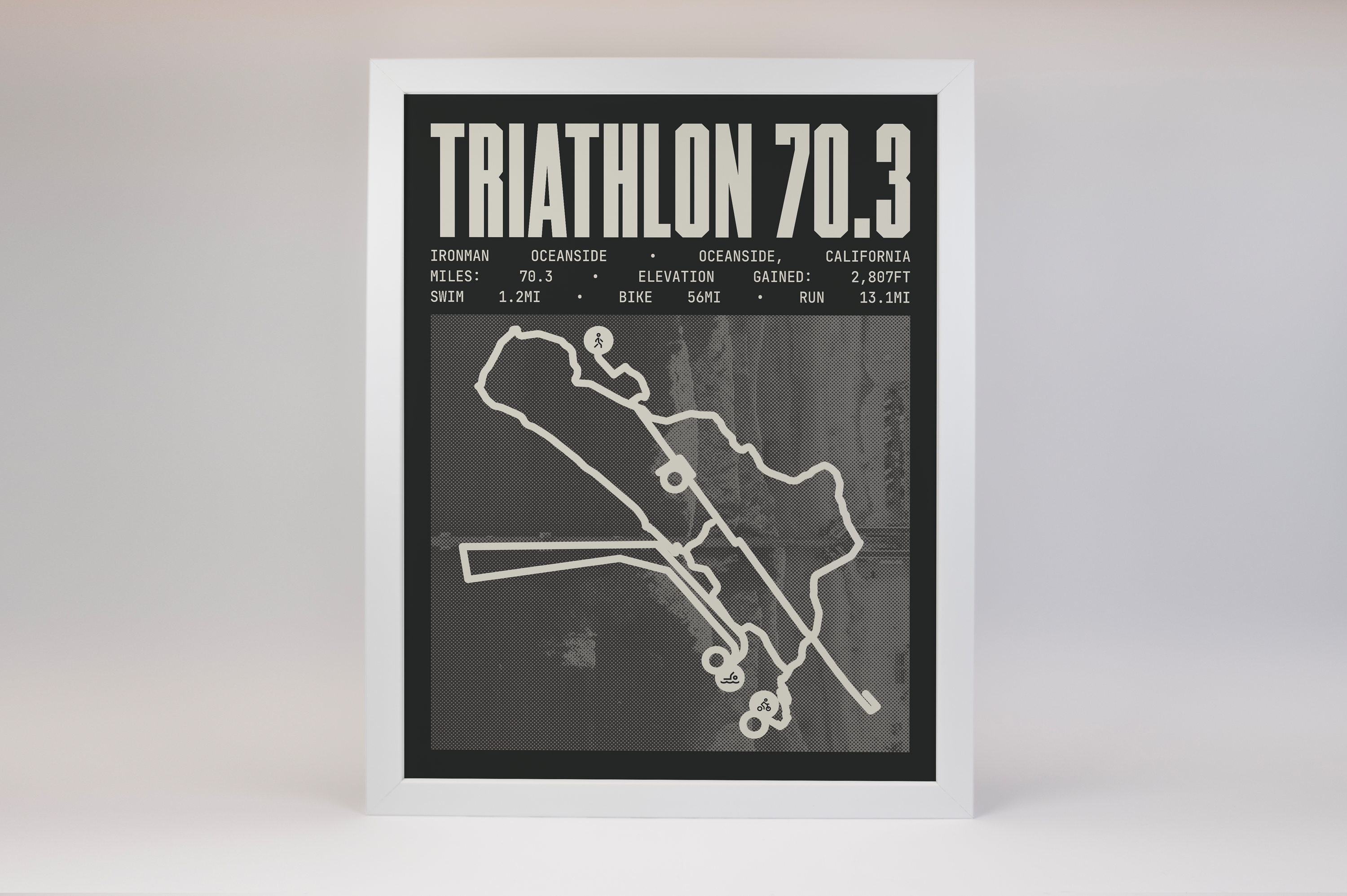 Ironman 70.3 Oceanside Poster